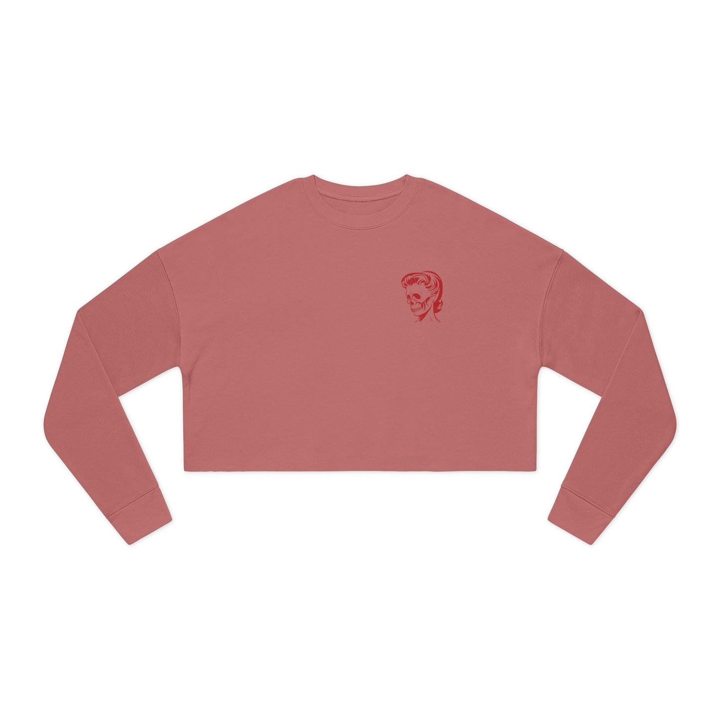 Gnarly Surfer Girl Cropped Sweatshirt - Cool and Trendy Fashion for Beach Lovers