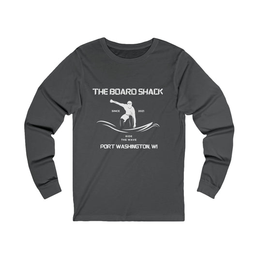 Board Shack Logo Unisex Jersey Long Sleeve Tee