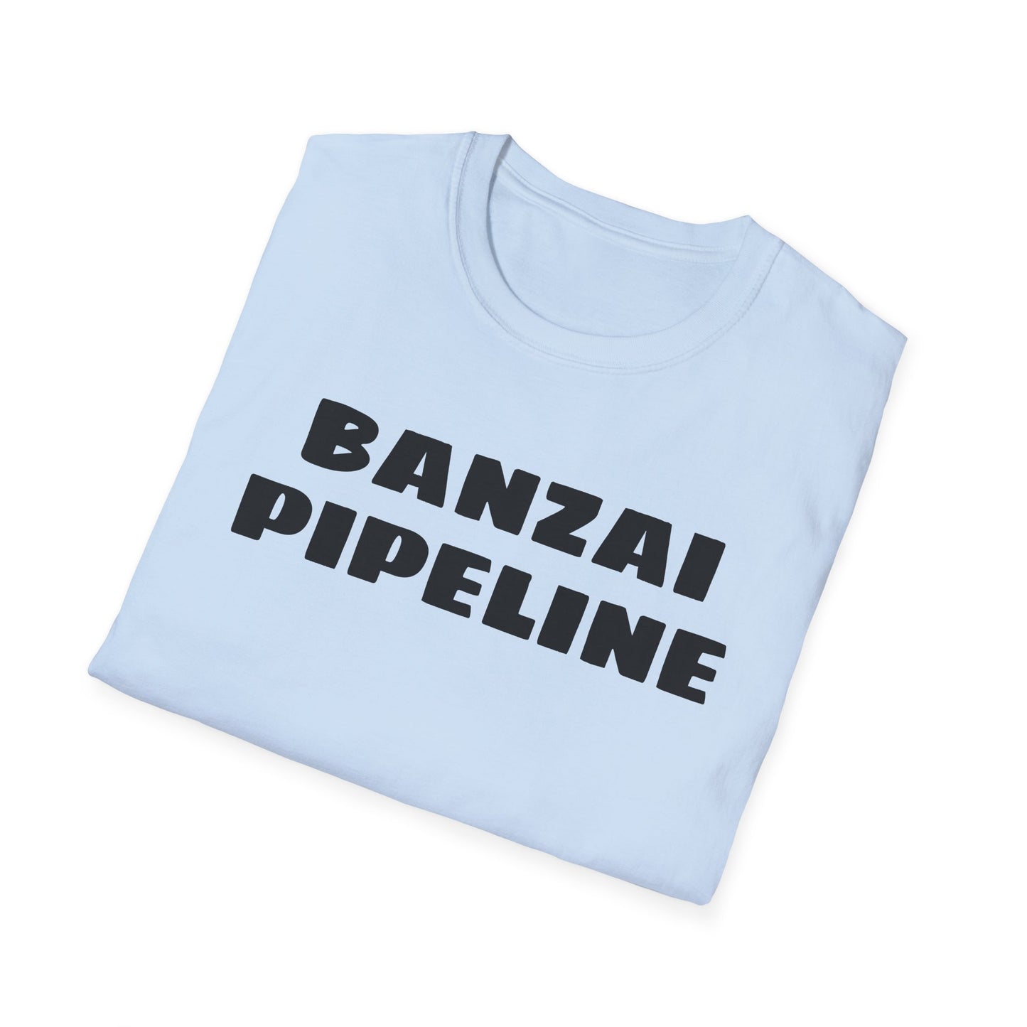 Banzai Pipeline Surf Tee – Vintage-Inspired Surf Shirt with Bold Logo