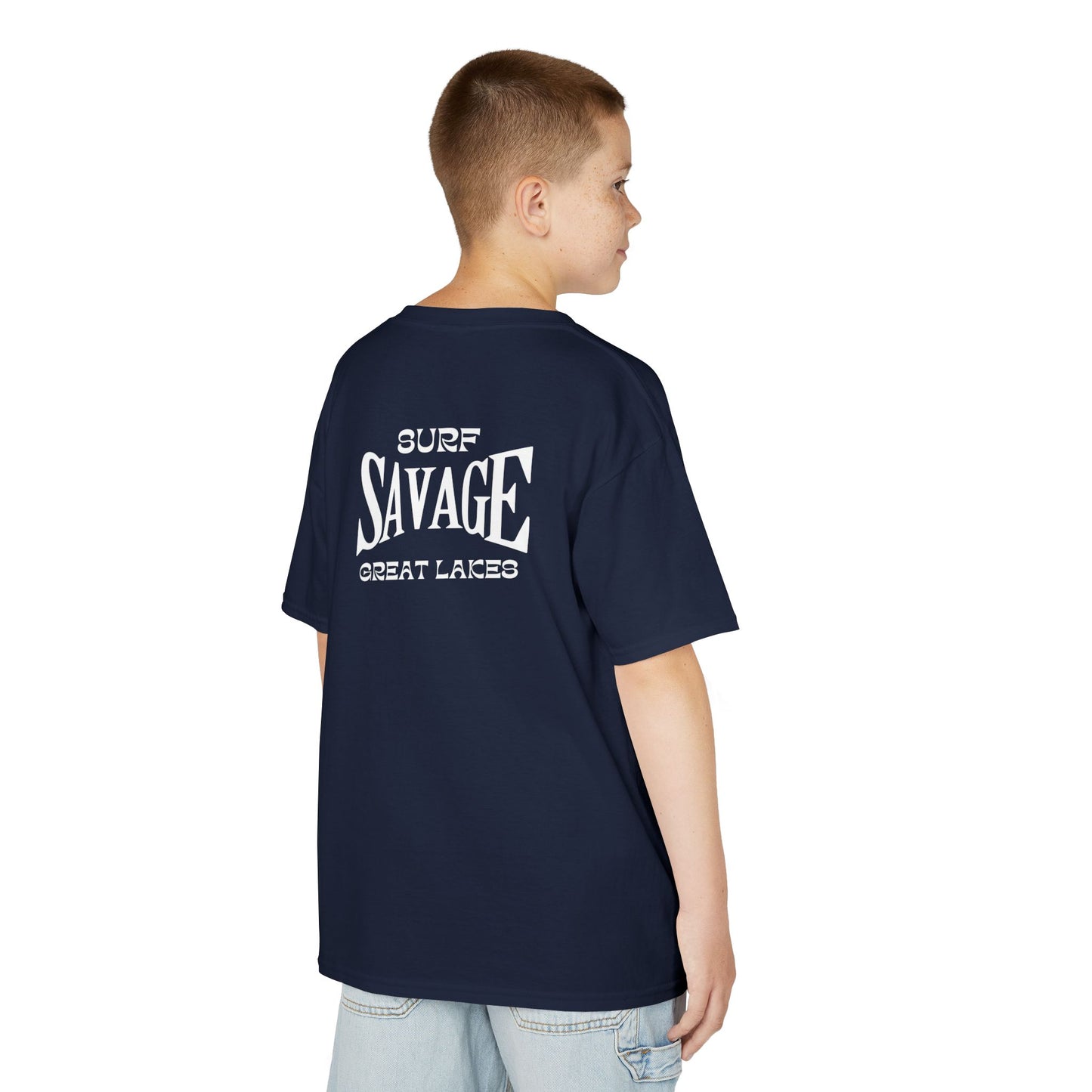 Kids Surf Savage Surf Tee - Great Lakes Surf Gear