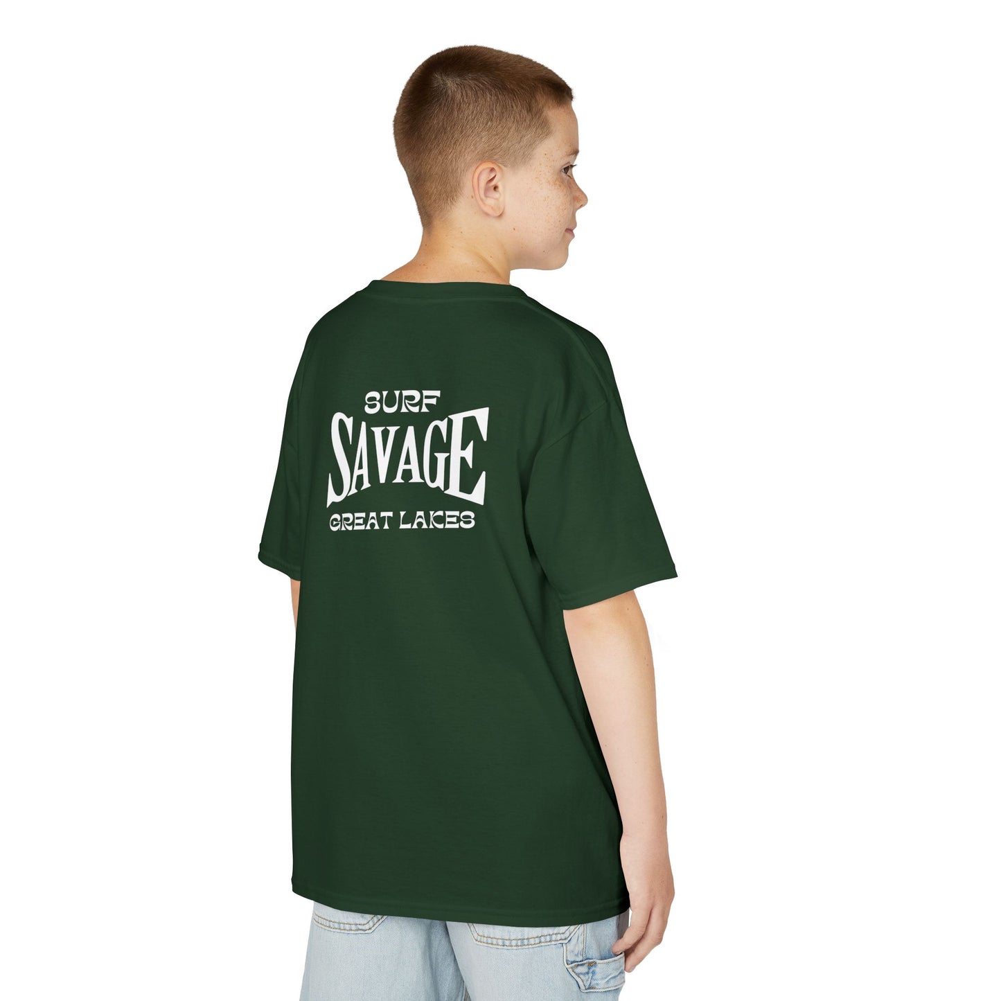 Kids Surf Savage Surf Tee - Great Lakes Surf Gear
