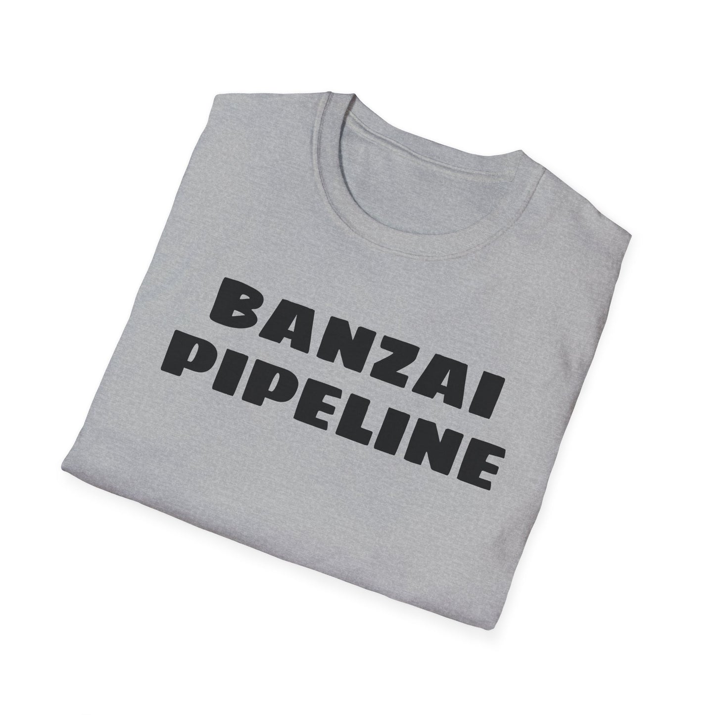 Banzai Pipeline Surf Tee – Vintage-Inspired Surf Shirt with Bold Logo