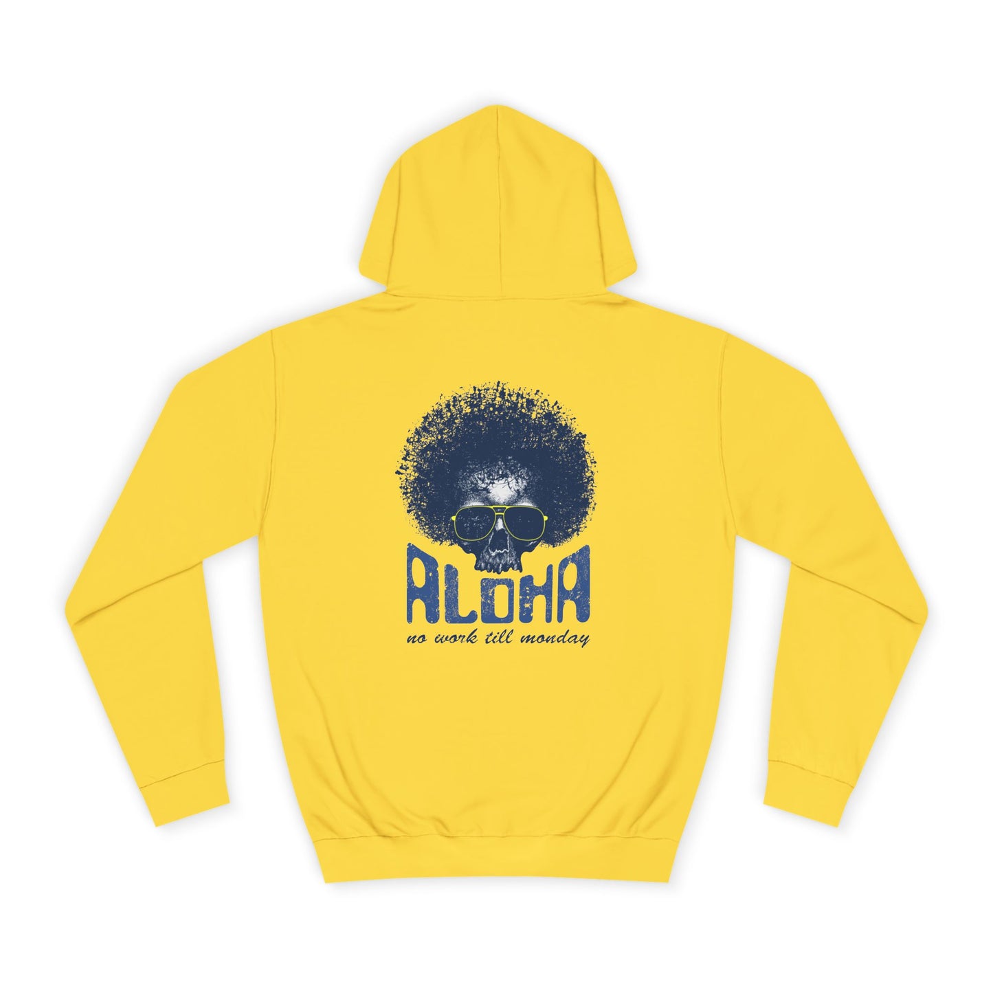 Aloha Surf Graphic Unisex College Hoodie - Surf Inspired Sweatshirt for Relaxation & Style