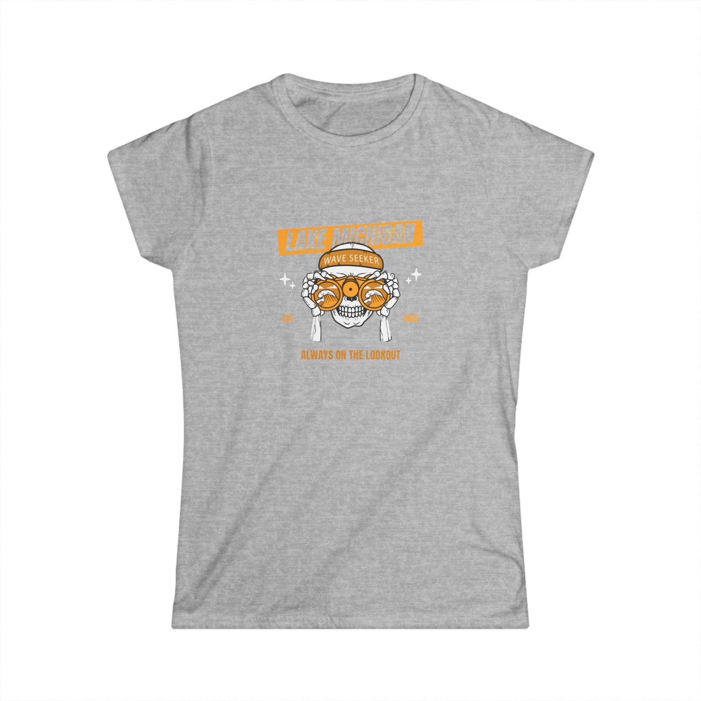 Lake Michigan Wave Seeker Women's Softstyle Tee