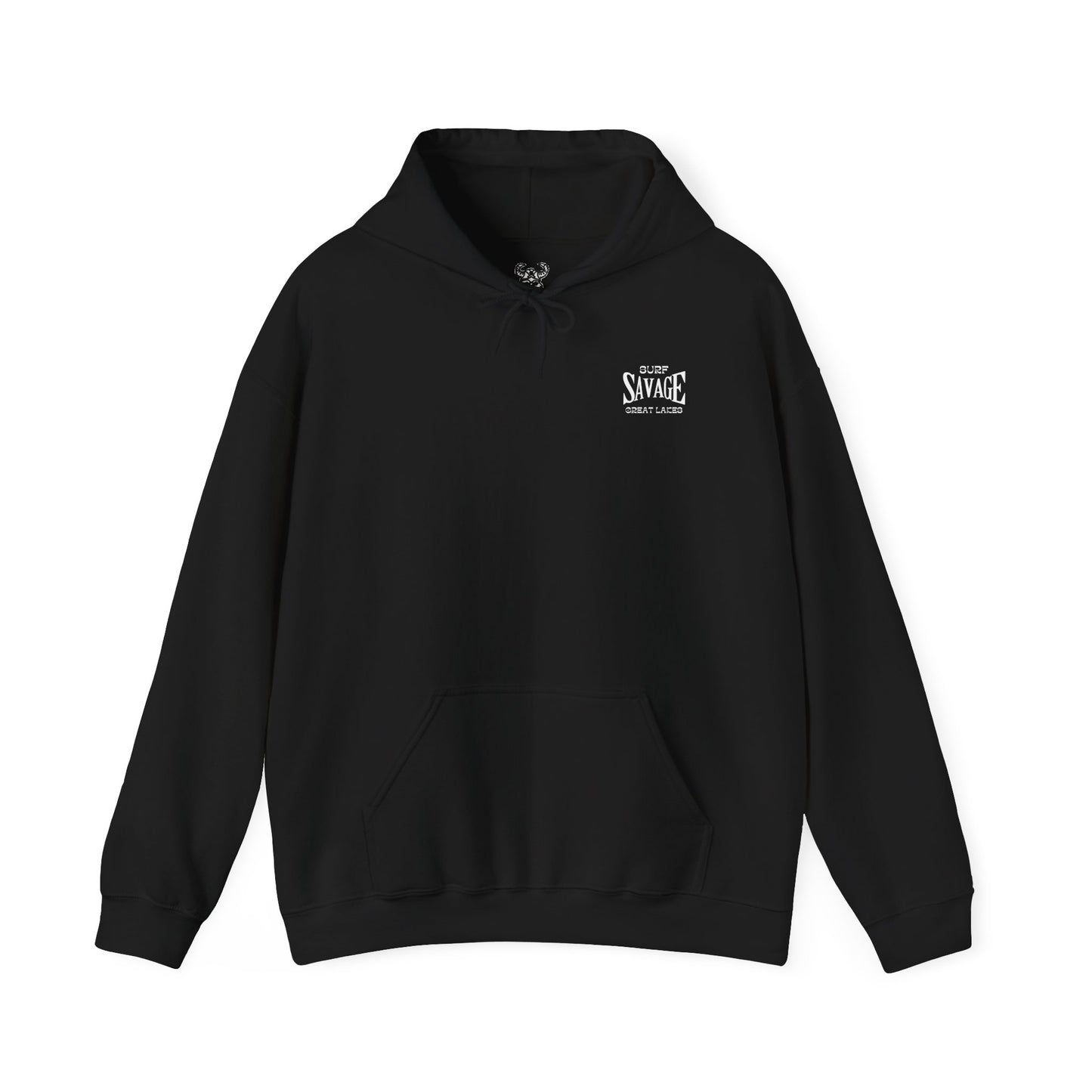 Surf Savage Unisex Pullover Hoodie  - Great Lakes Suerf Gear