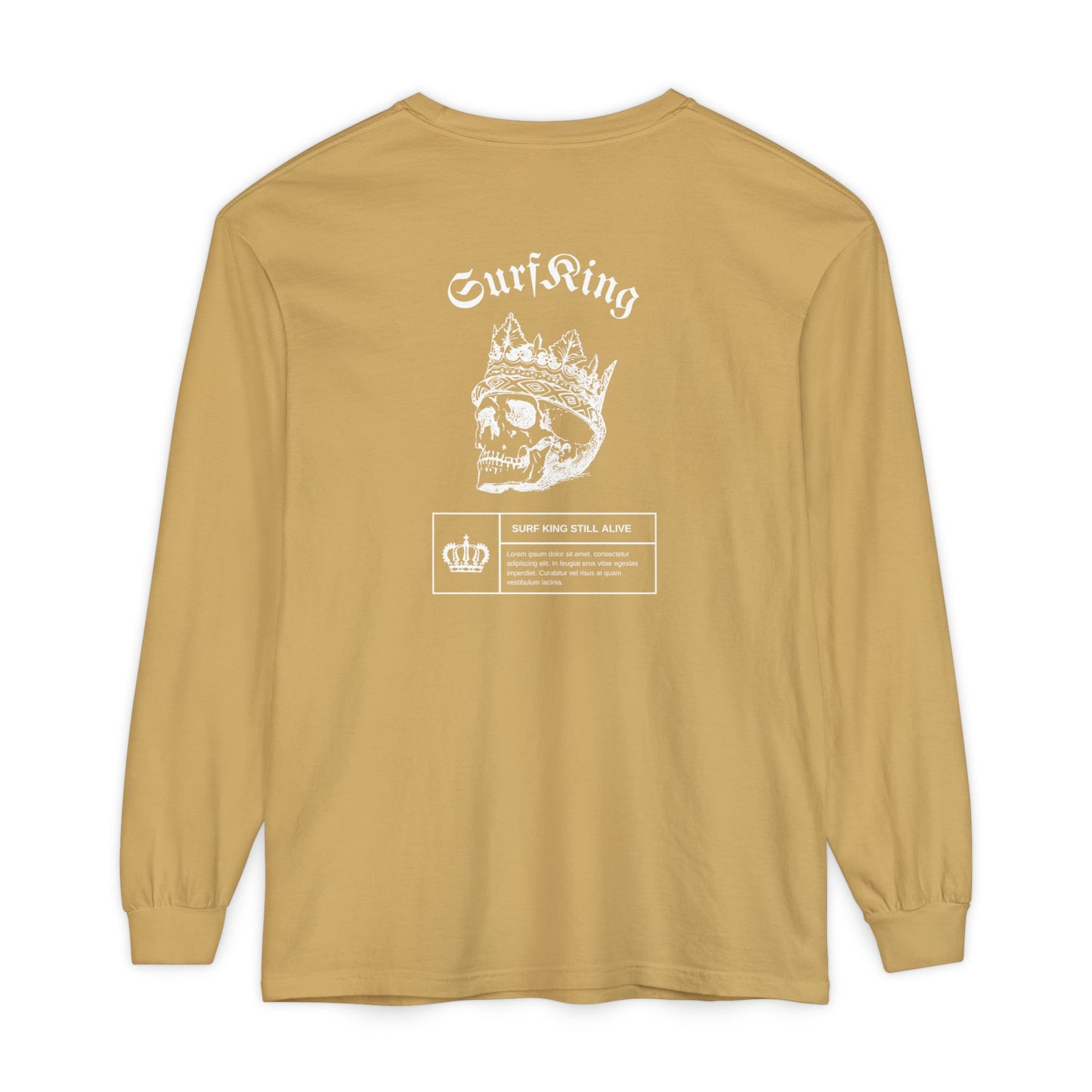 Surfing King Long Sleeve T-Shirt - Great Lakes Surf Apparel