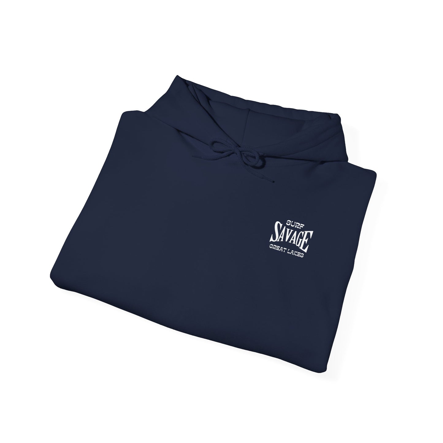 Surf Savage Unisex Pullover Hoodie  - Great Lakes Suerf Gear