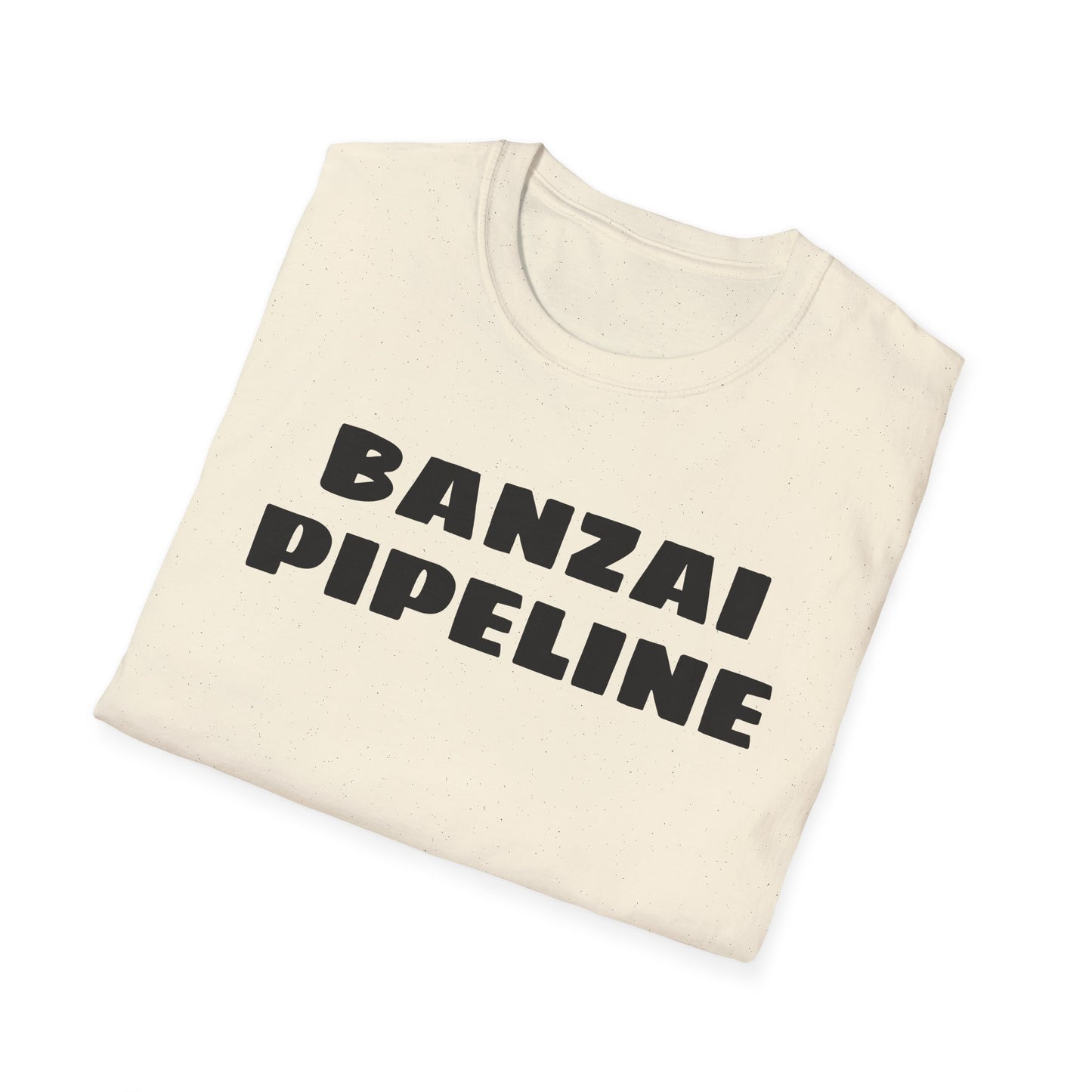 Banzai Pipeline Surf Tee – Vintage-Inspired Surf Shirt with Bold Logo