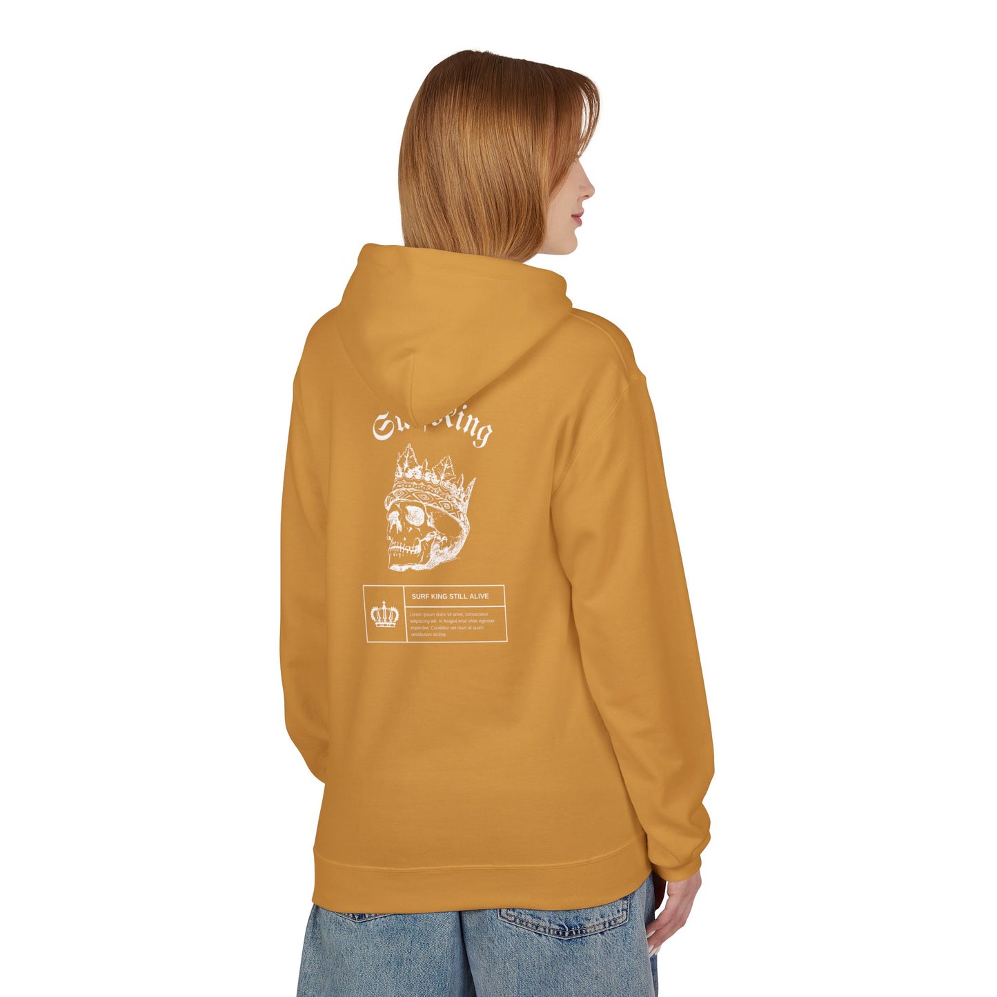 Surf King Graphic Hoodie - Geat Lakes Surf Apparel