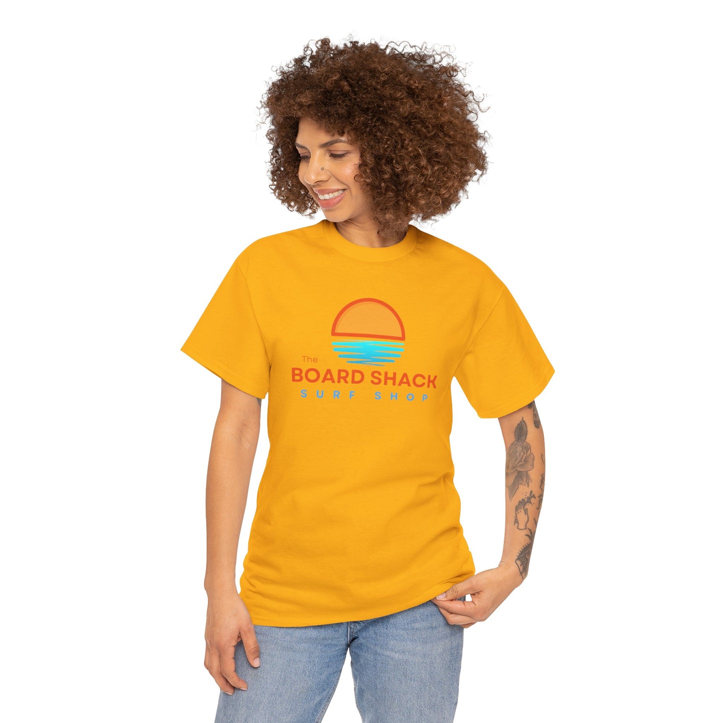 The Board Shack Shop Tee — Vintage Sunset