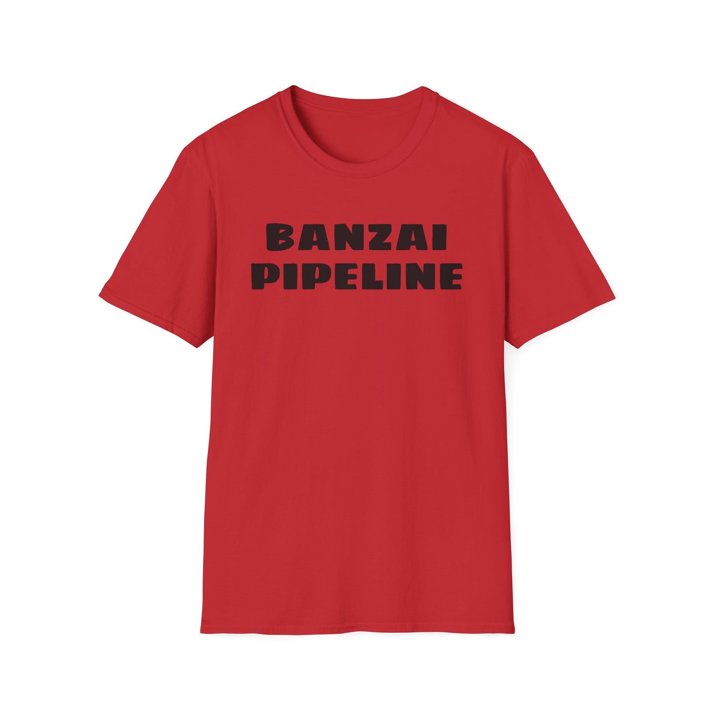 Banzai Pipeline Surf Tee – Vintage-Inspired Surf Shirt with Bold Logo