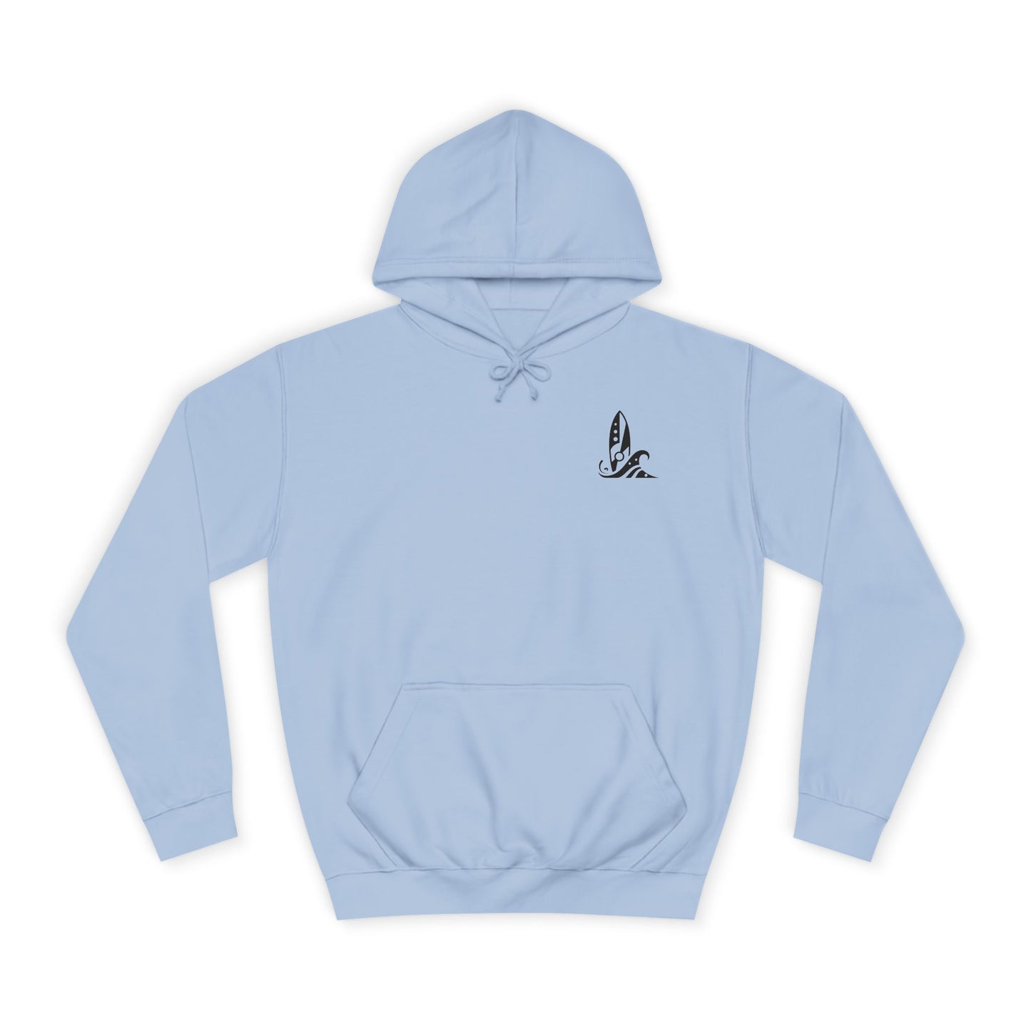 Aloha Surf Graphic Unisex College Hoodie - Surf Inspired Sweatshirt for Relaxation & Style