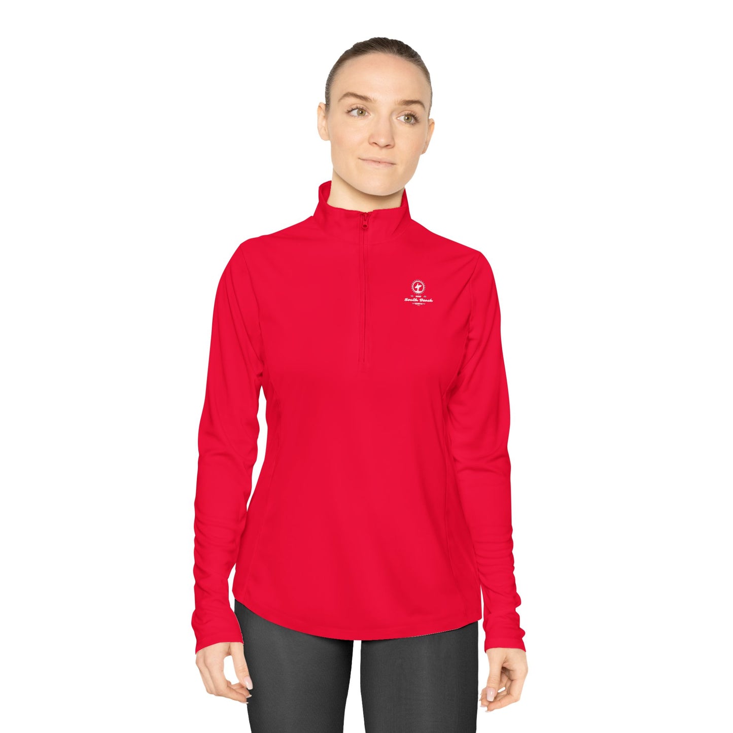 South Beach Ladies Quarter-Zip Pullover - Stylish & Comfortable Activewear