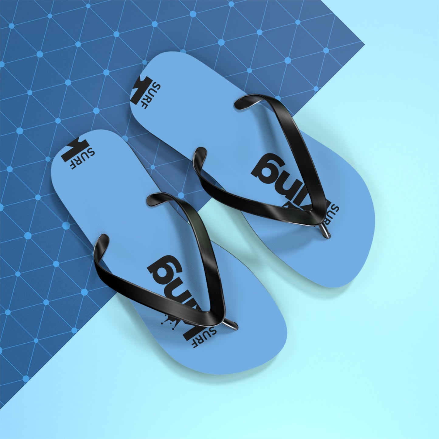Surf King  Flip Flops - Casual Surf Footwear for Beach Days & Vacations