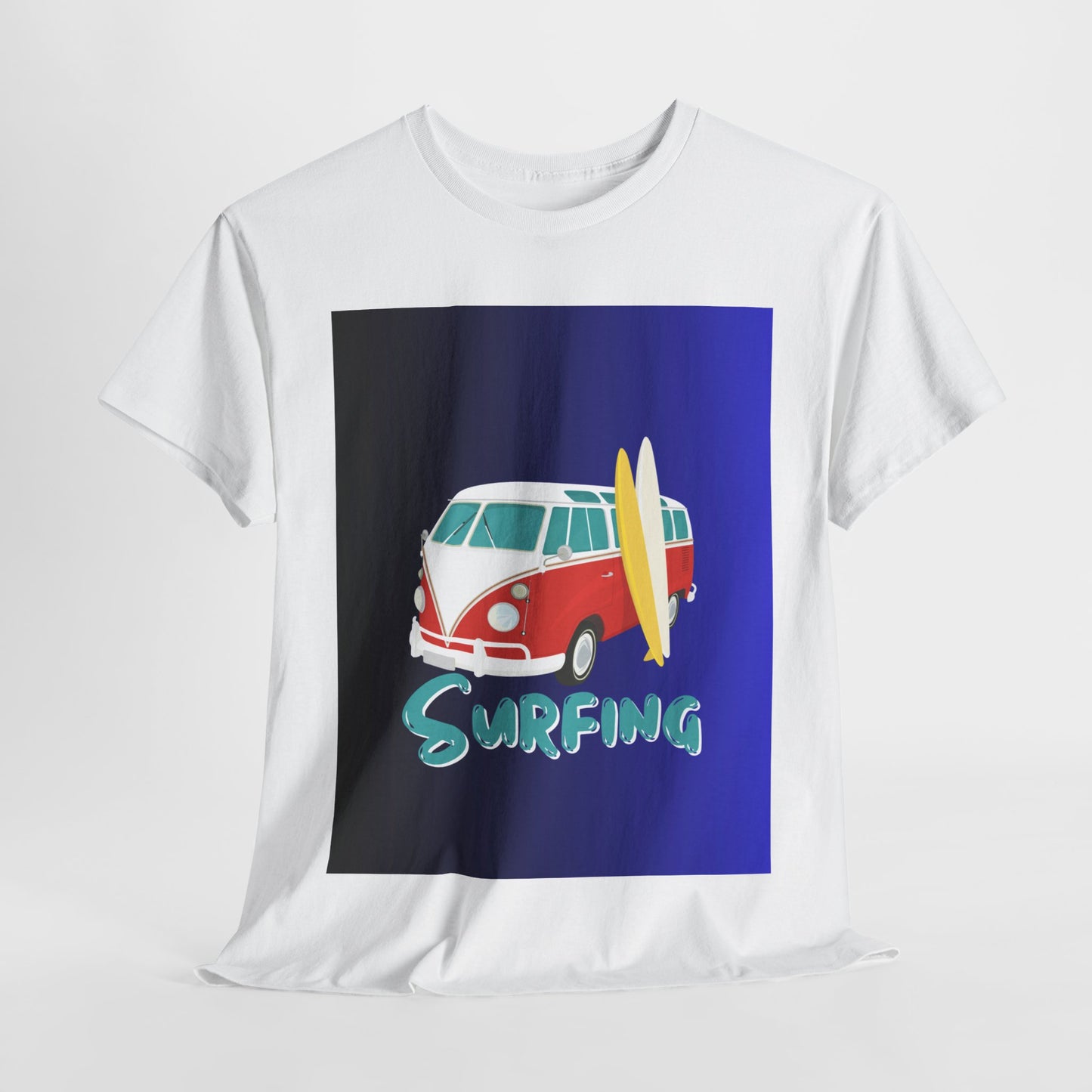 Surf Bus Unisex Cotton T-shirt