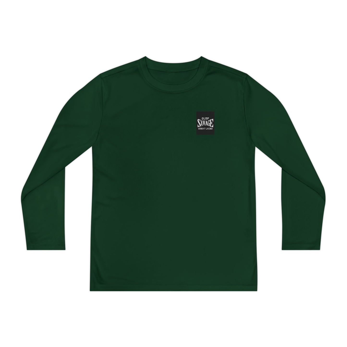Surf Savage Youth Long Sleeve Competitor Tee - Great Lakes Surf Gear