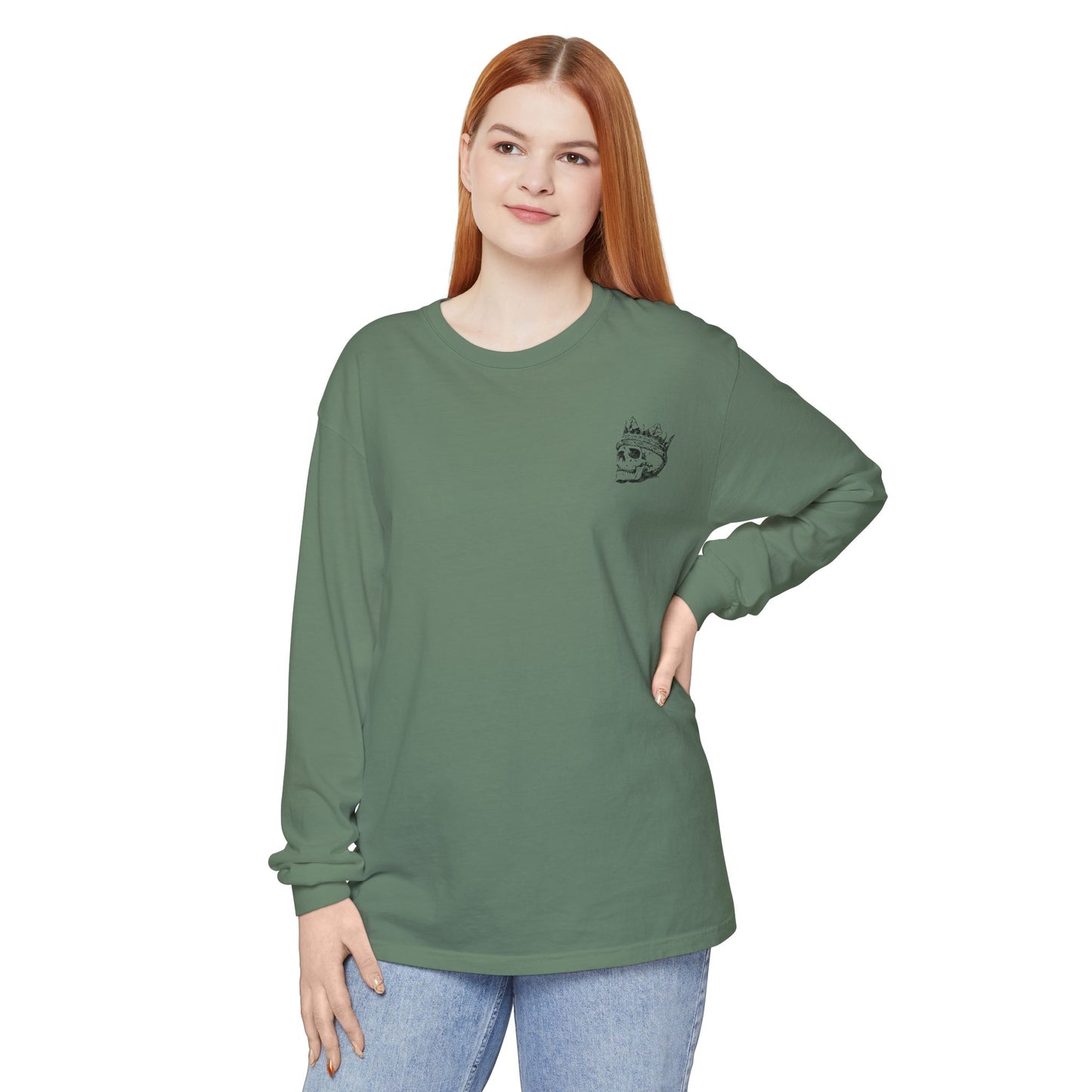Surfing King Long Sleeve T-Shirt - Great Lakes Surf Apparel