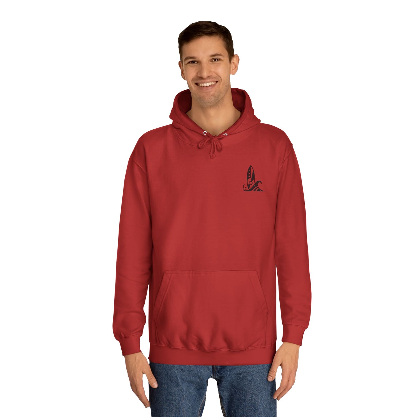 Aloha Surf Graphic Unisex College Hoodie - Surf Inspired Sweatshirt for Relaxation & Style
