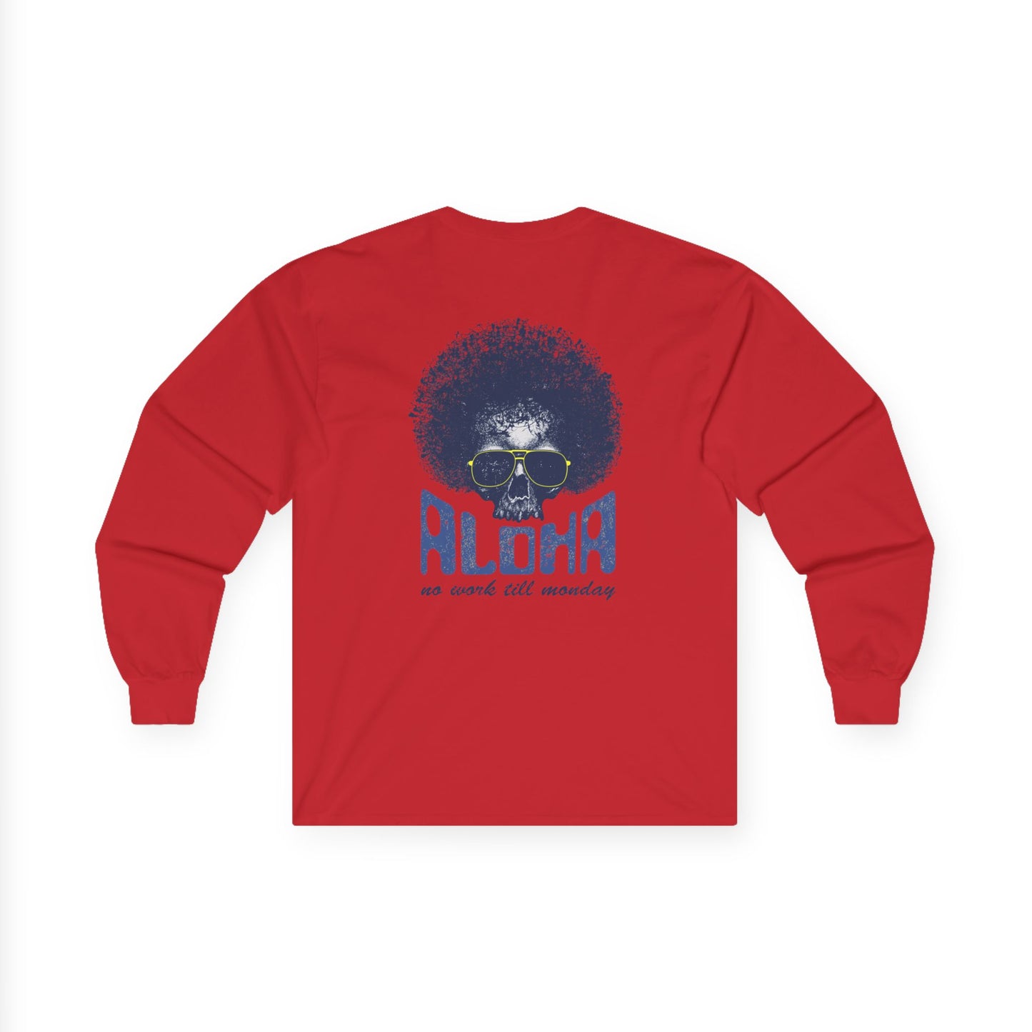 Aloha Surf Graphic Long Sleeve Tee | Unisex Ultra Cotton | Surf & Skate Vibes