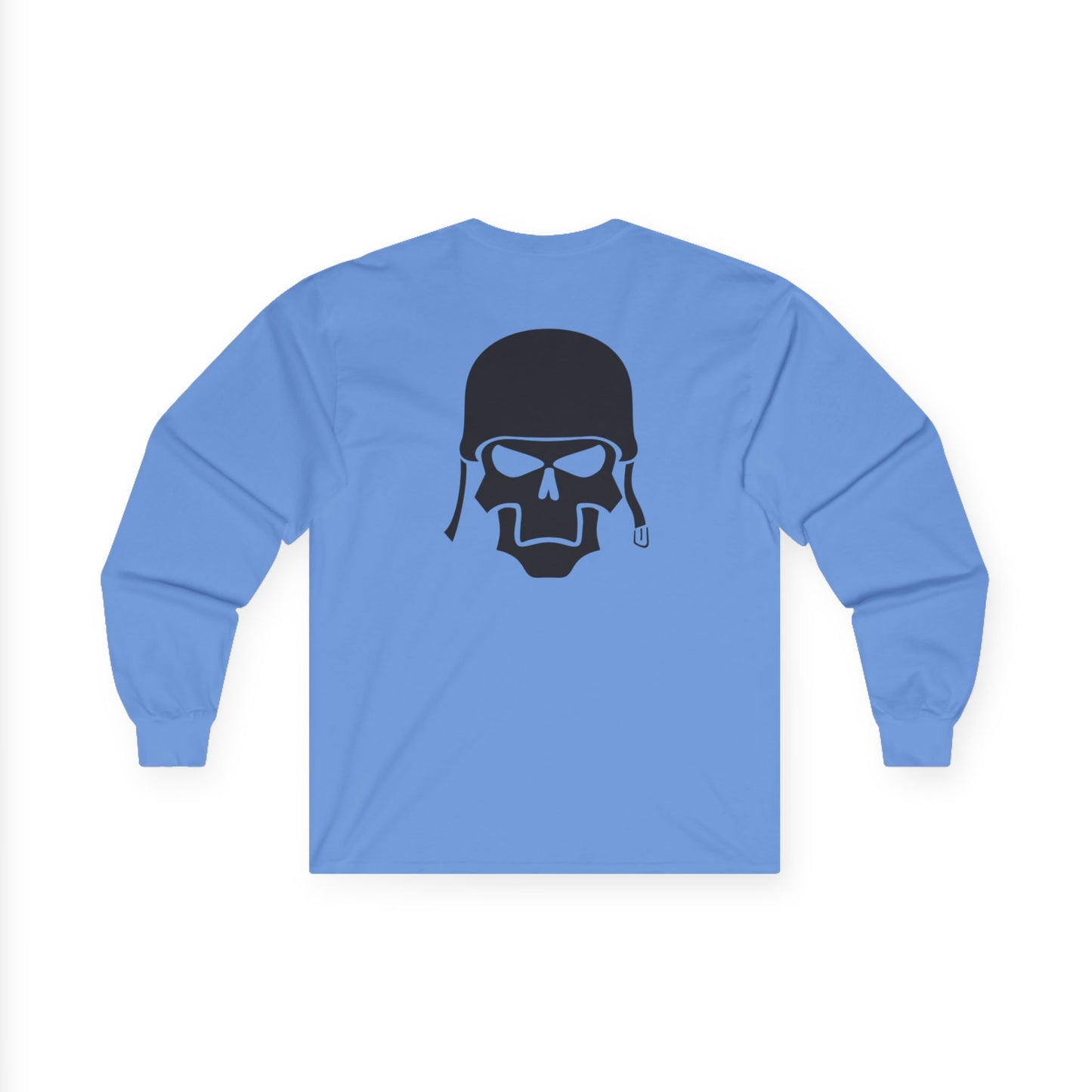 The Board Shack Skate General Long Sleeve Tee - Unisex Retro Skatewear with Skull Design