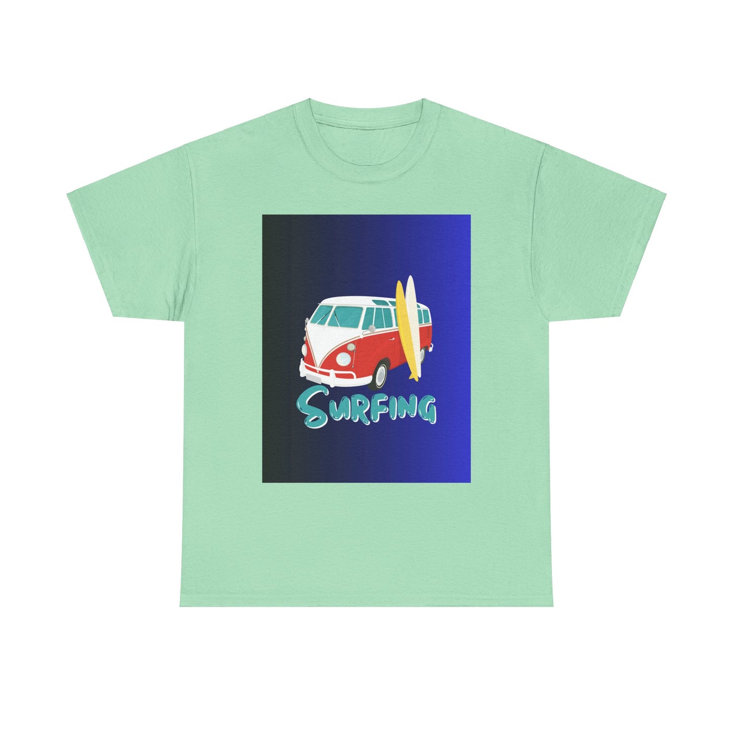 Surf Bus Unisex Cotton T-shirt