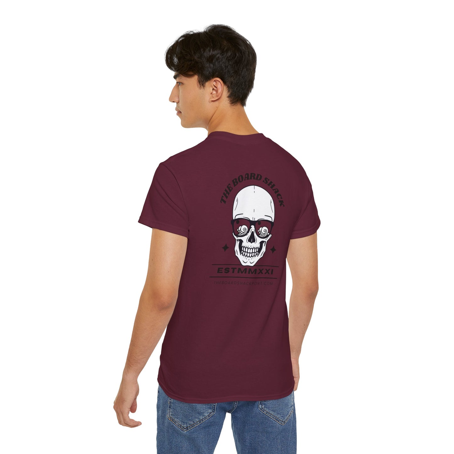 The Board Shack Skull Tshirt - Great Lakes Surf Shop