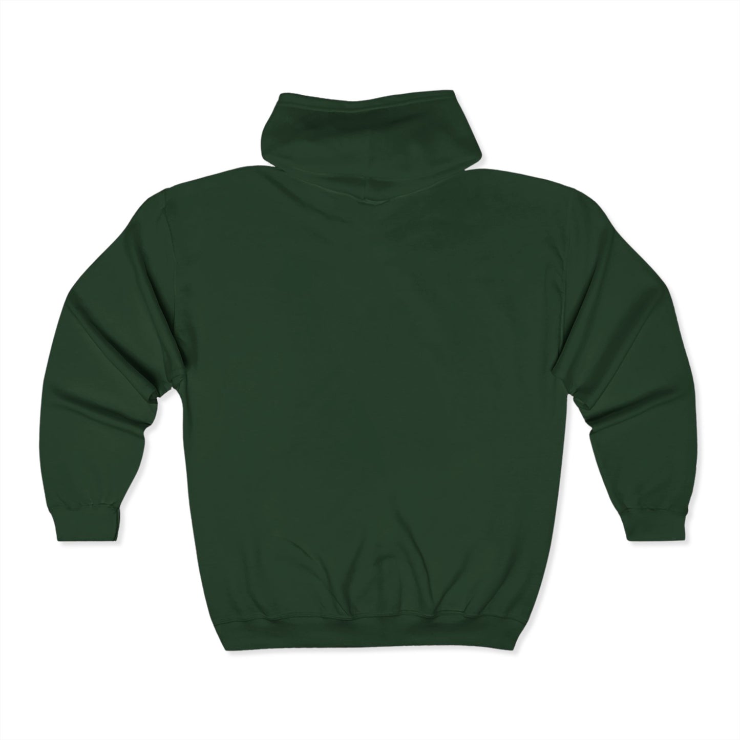 Surf King Embroidered Unisex Zip Hoodie - Great Lakes Surf Apparel