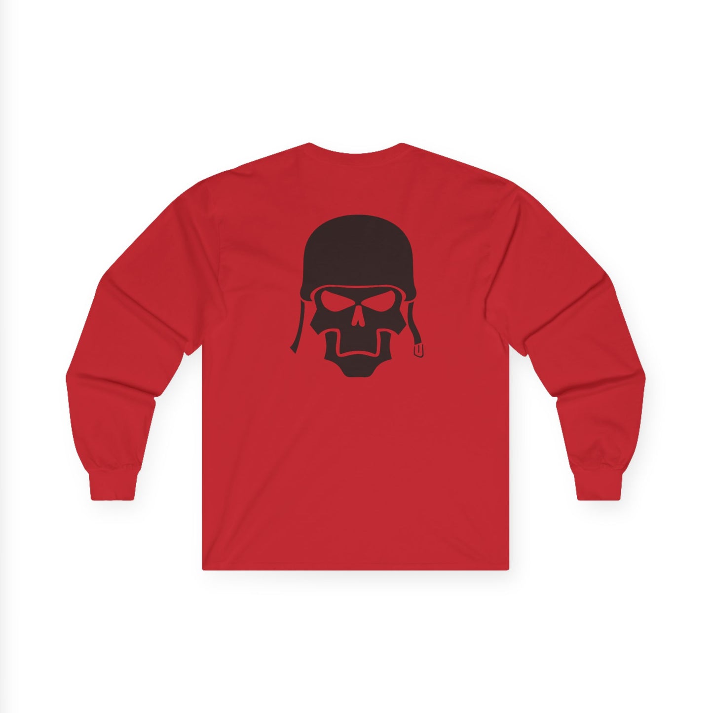 The Board Shack Skate General Long Sleeve Tee - Unisex Retro Skatewear with Skull Design