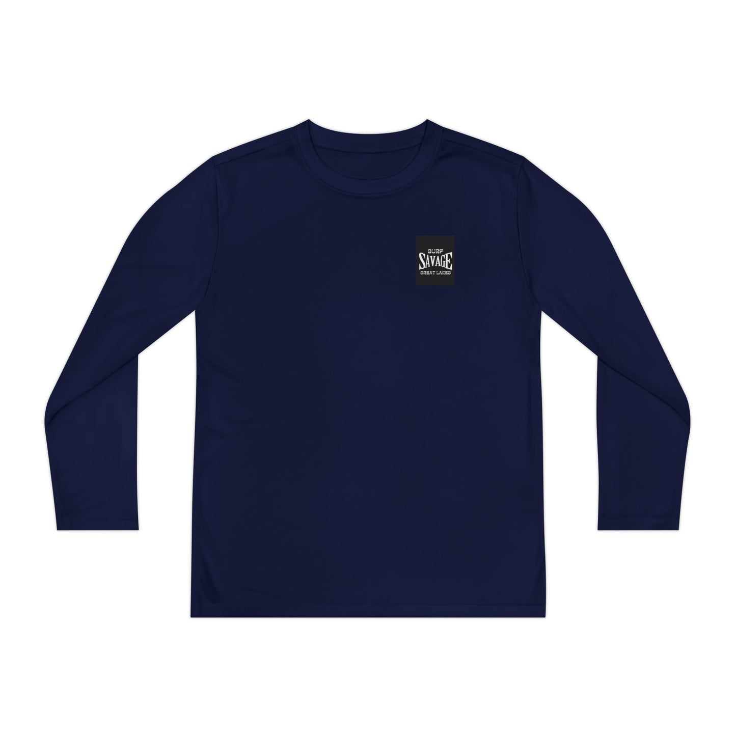 Surf Savage Youth Long Sleeve Competitor Tee - Great Lakes Surf Gear