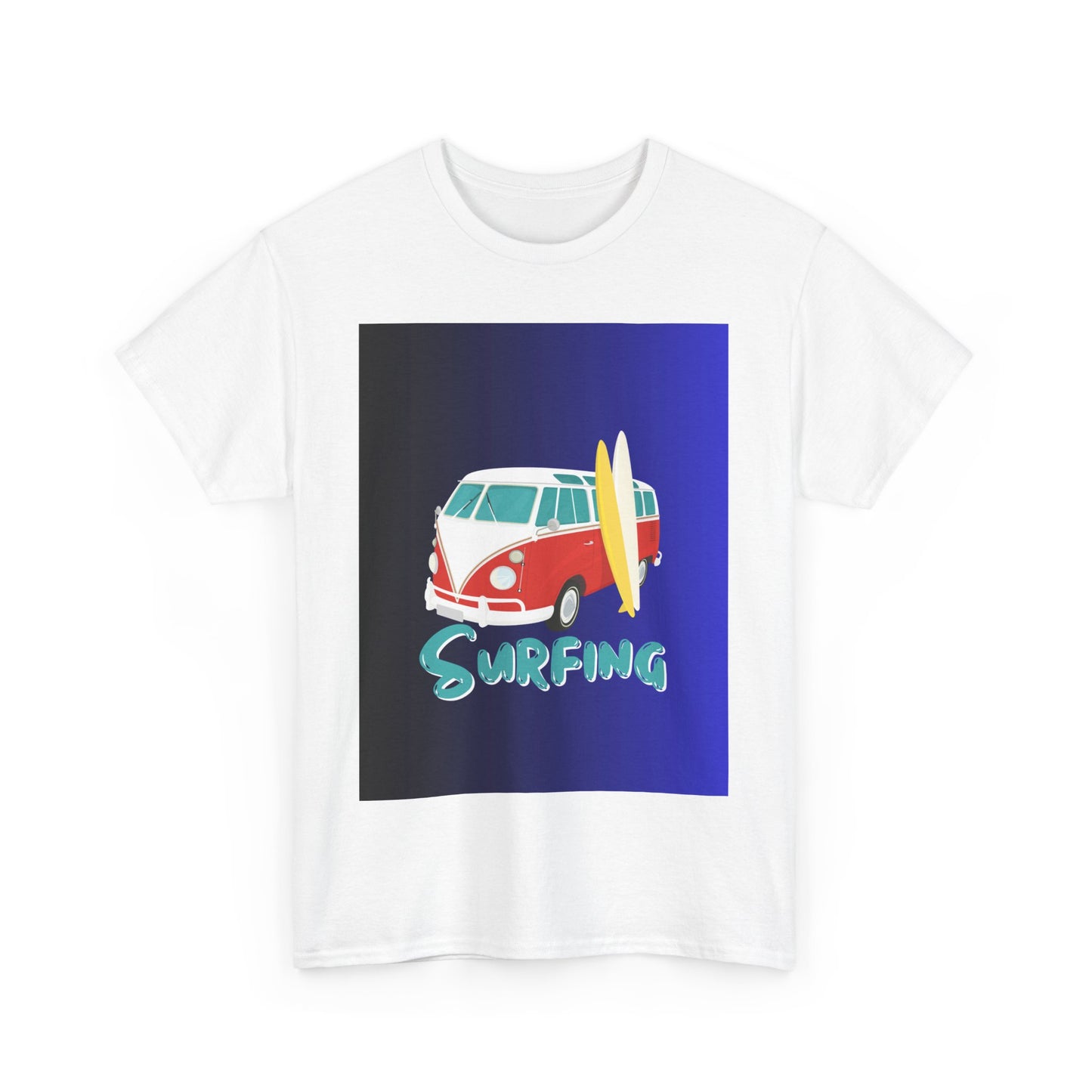 Surf Bus Unisex Cotton T-shirt