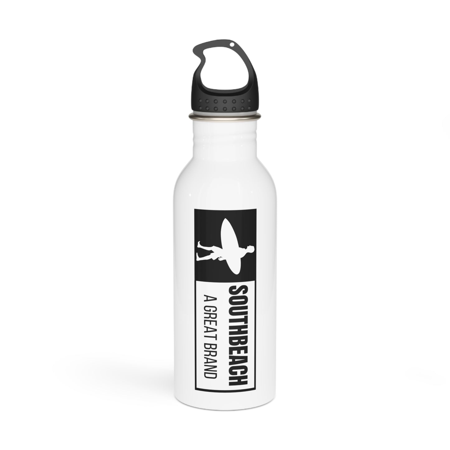 Surf Logo Stainless Steel Water Bottle – 'Southbeach A Great Brand'