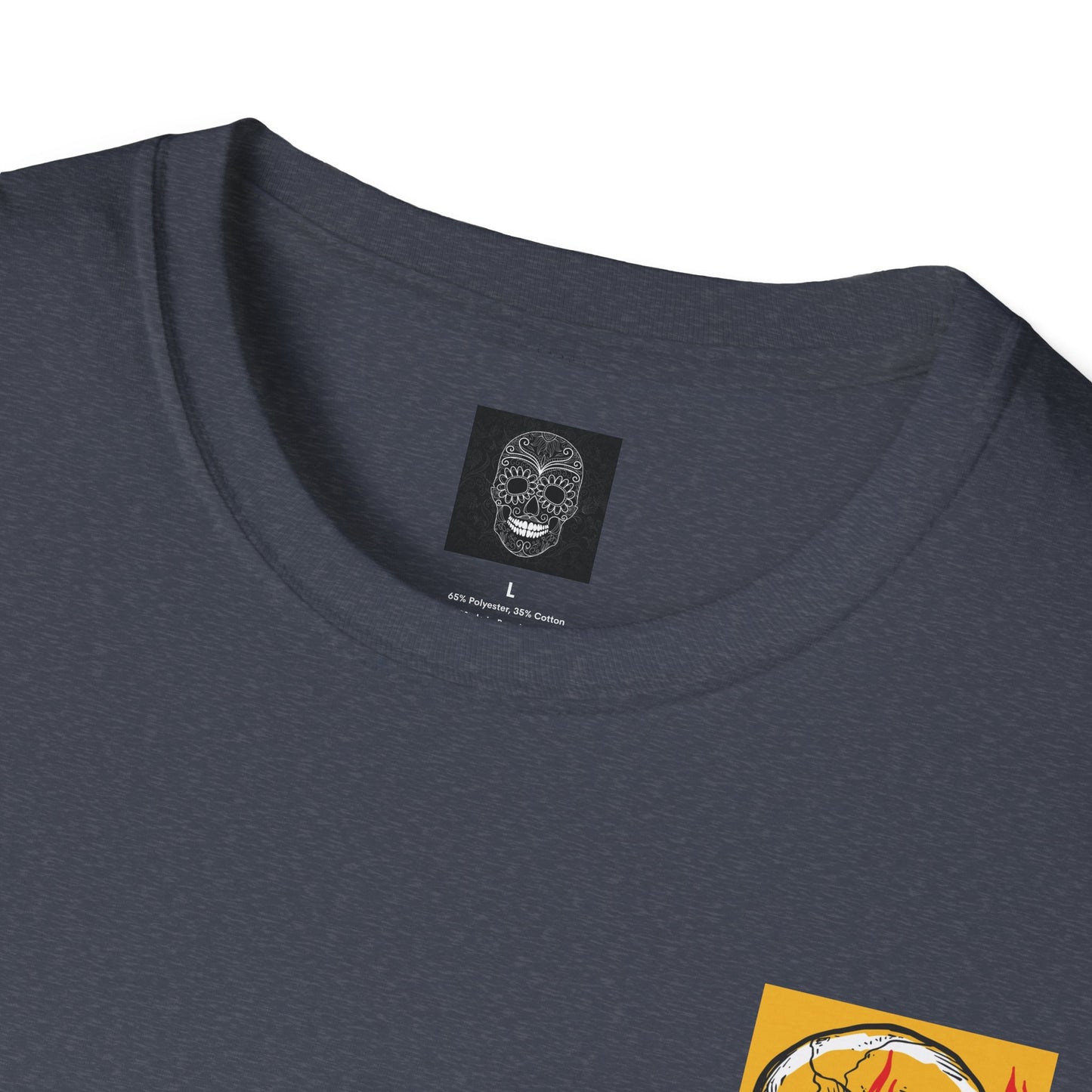 Port Washington Surf Club Unisex Softstyle T-Shirt - Retro Beach Vibe with Gnarly Skull Graphics