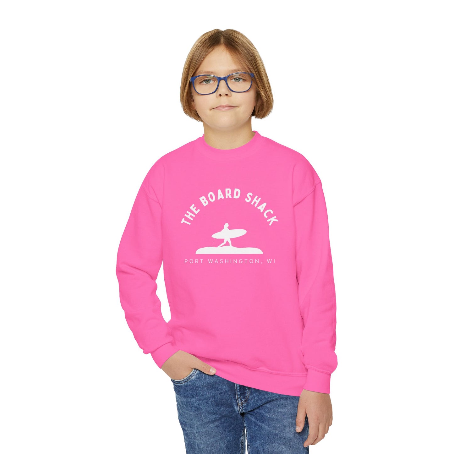 The Board Shack Youth Crewneck Sweatshirt