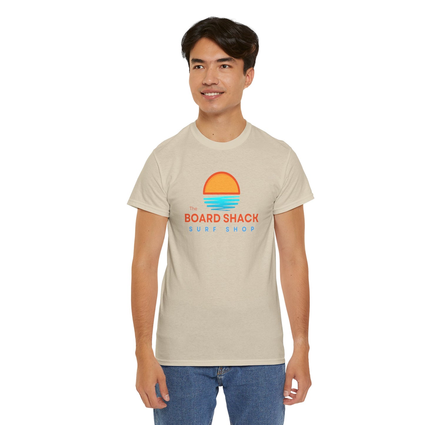 The Board Shack Shop Tee — Vintage Sunset