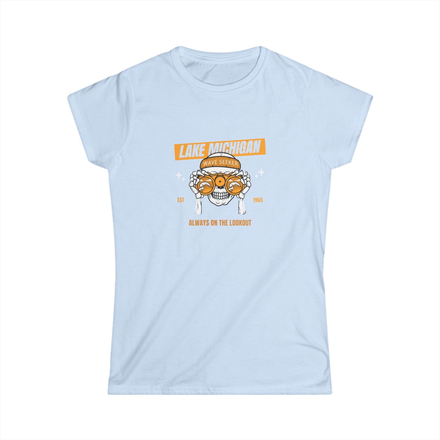 Lake Michigan Wave Seeker Women's Softstyle Tee