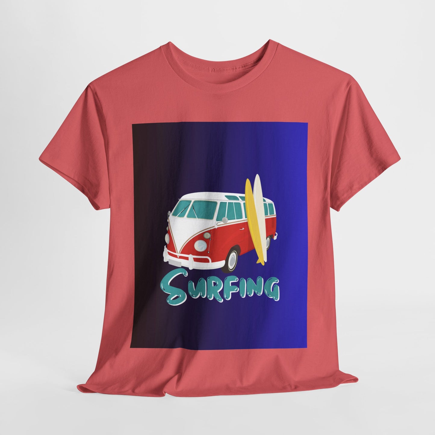 Surf Bus Unisex Cotton T-shirt