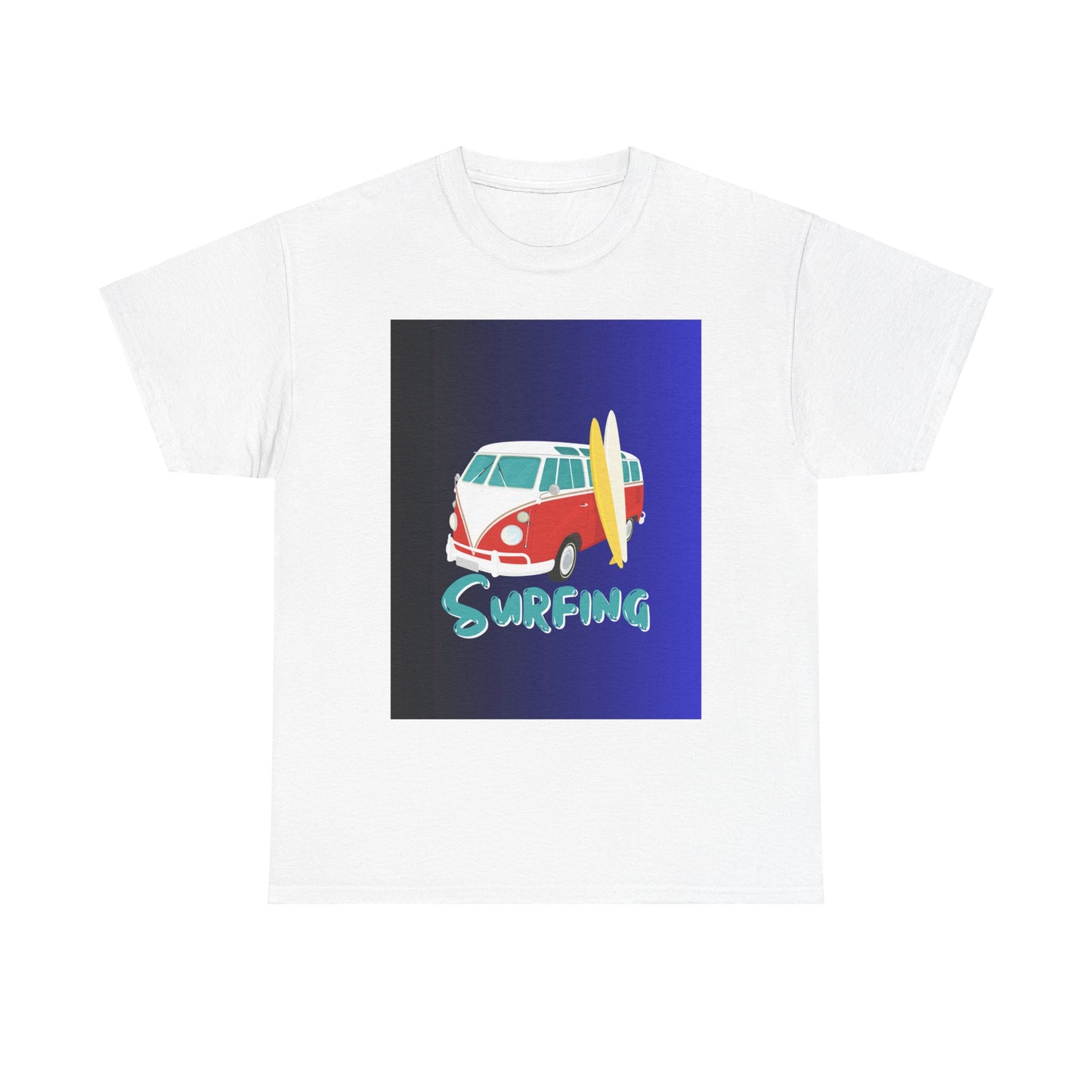 Surf Bus Unisex Cotton T-shirt