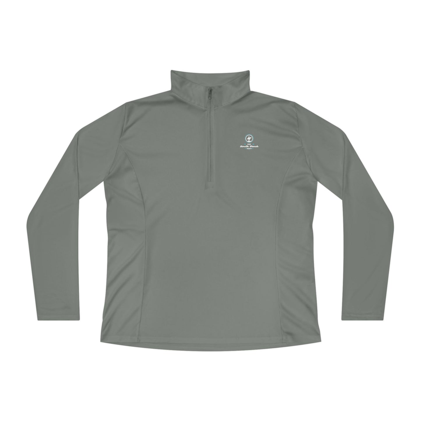 South Beach Ladies Quarter-Zip Pullover - Stylish & Comfortable Activewear