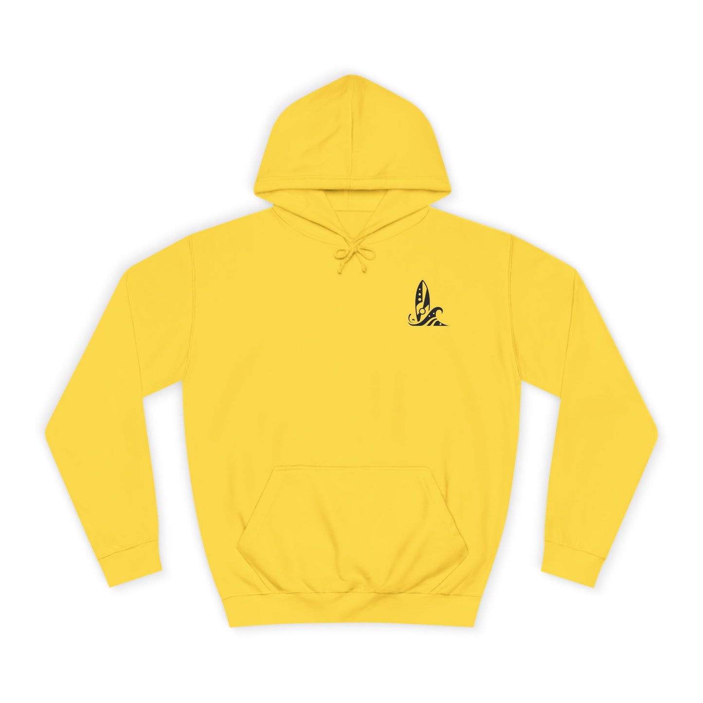 Aloha Surf Graphic Unisex College Hoodie - Surf Inspired Sweatshirt for Relaxation & Style