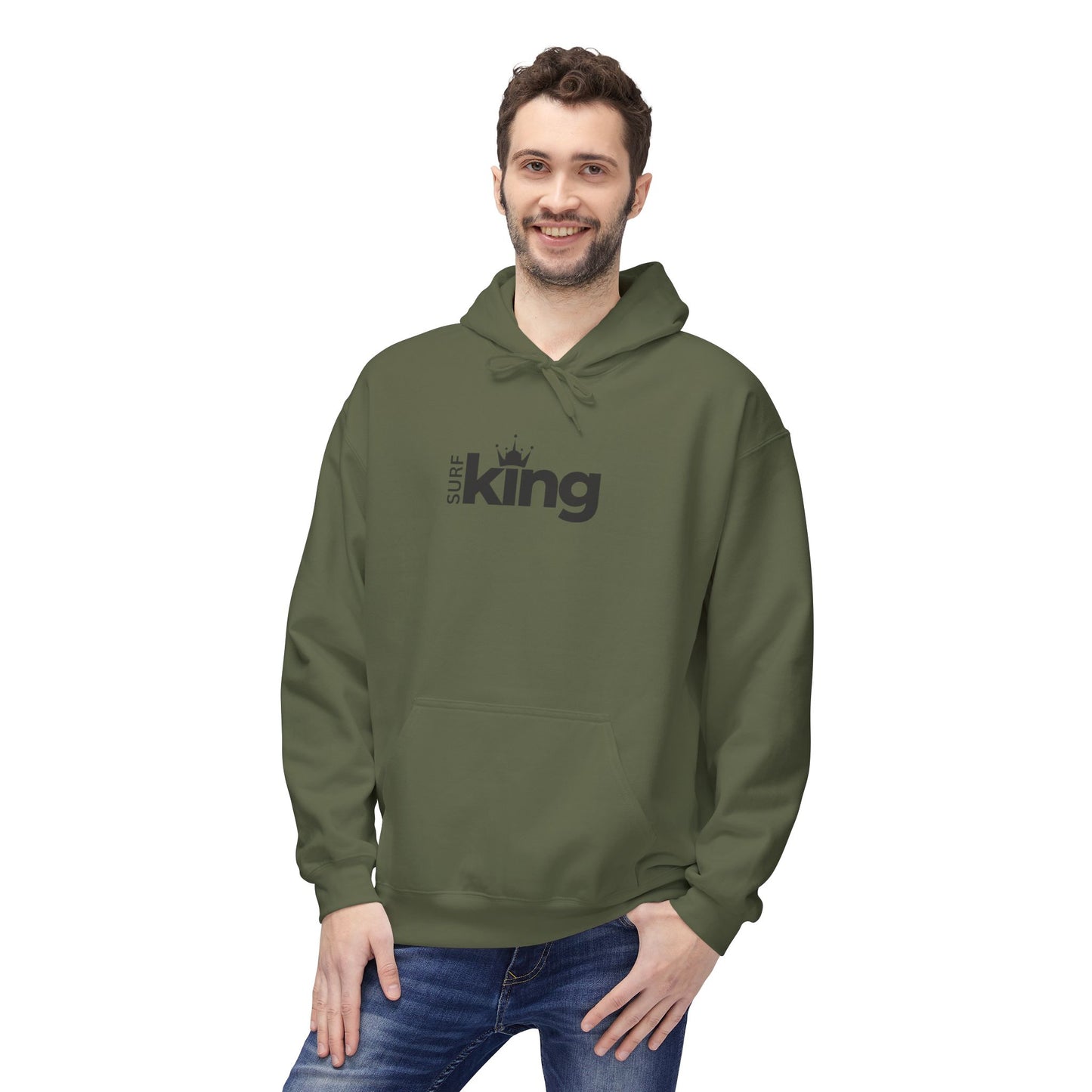 Surf King Graphic Hoodie - Geat Lakes Surf Apparel