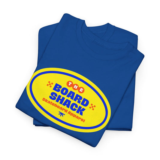 Board Shack Vintage Skateboard T-Shirt — Retro Logo Tee