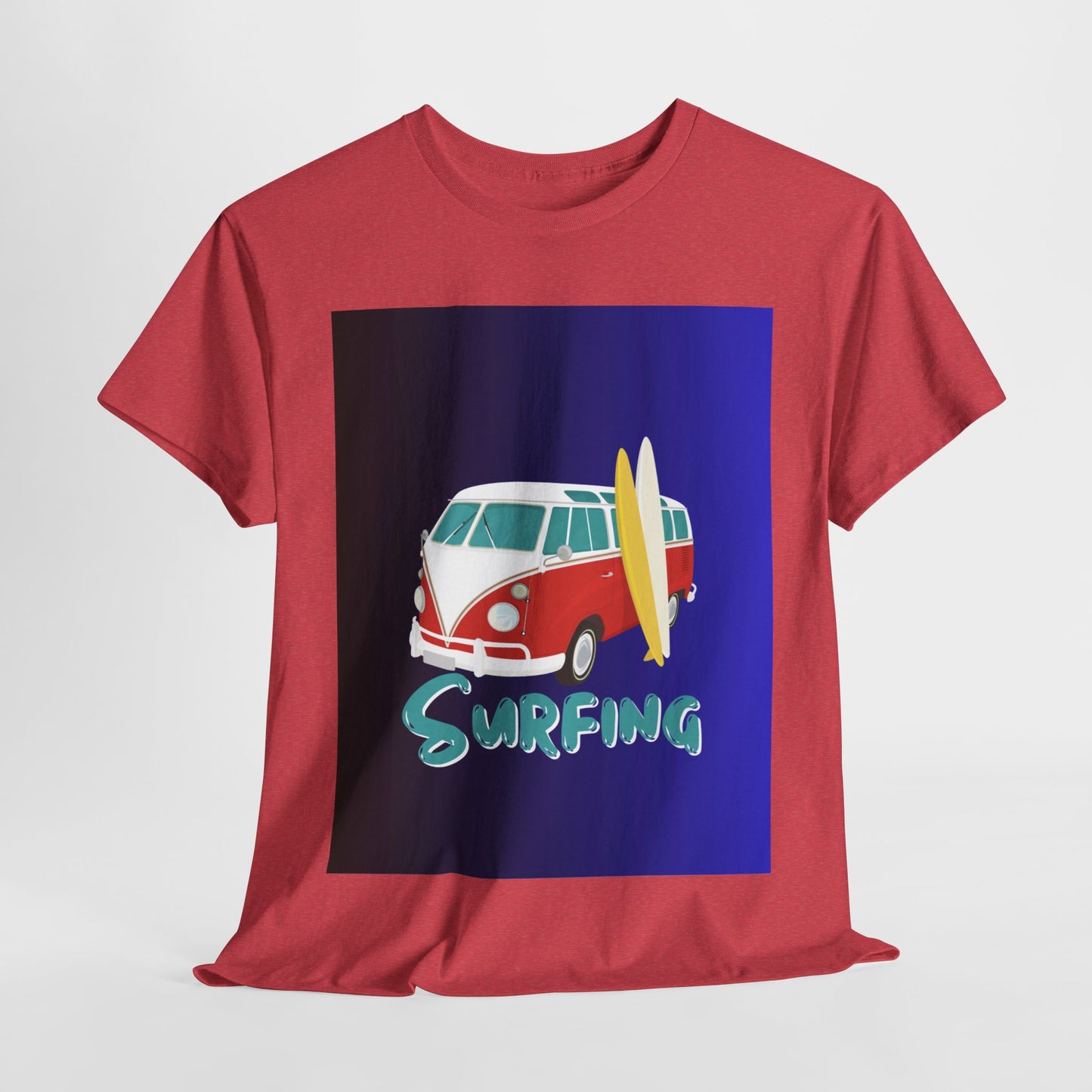 Surf Bus Unisex Cotton T-shirt