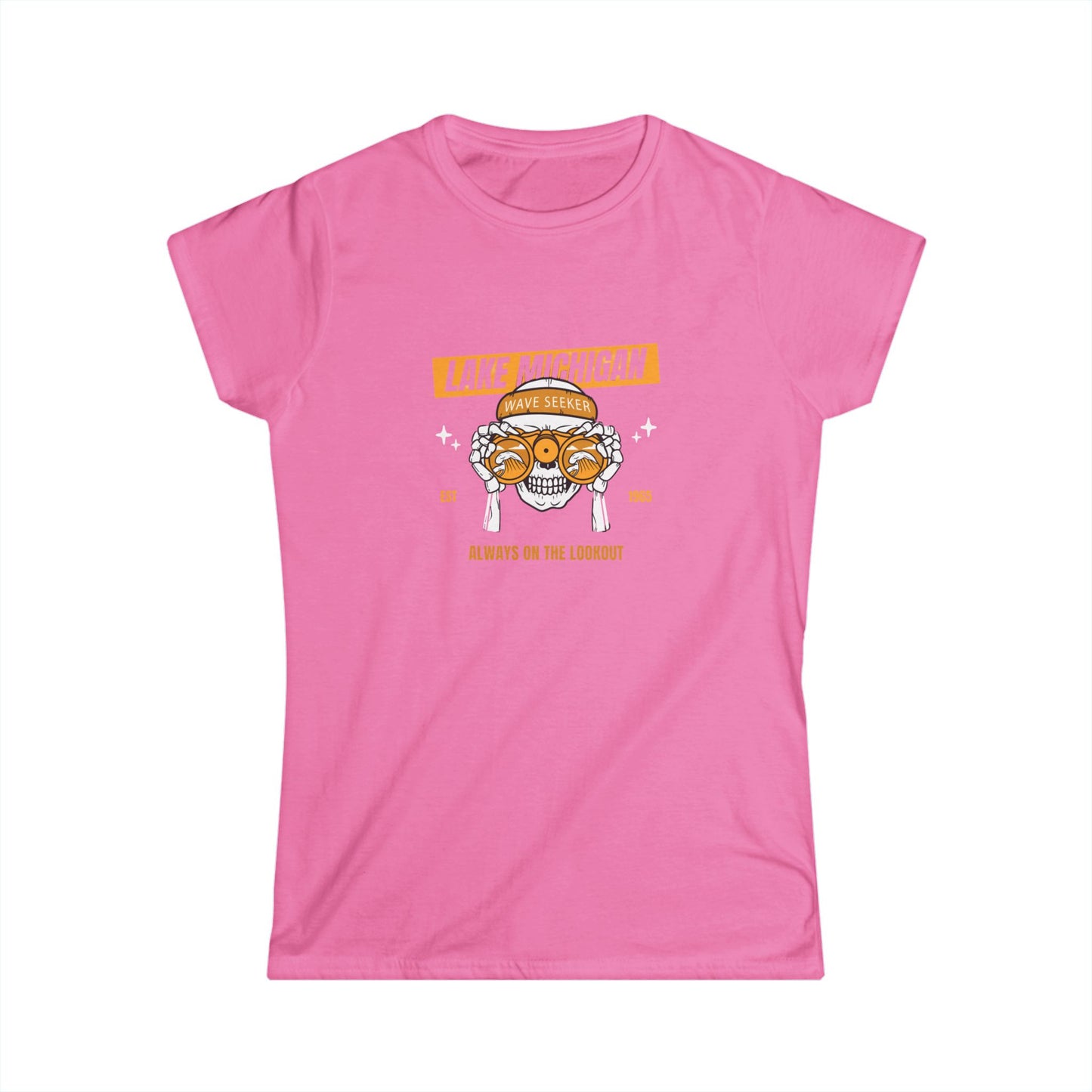 Lake Michigan Wave Seeker Women's Softstyle Tee