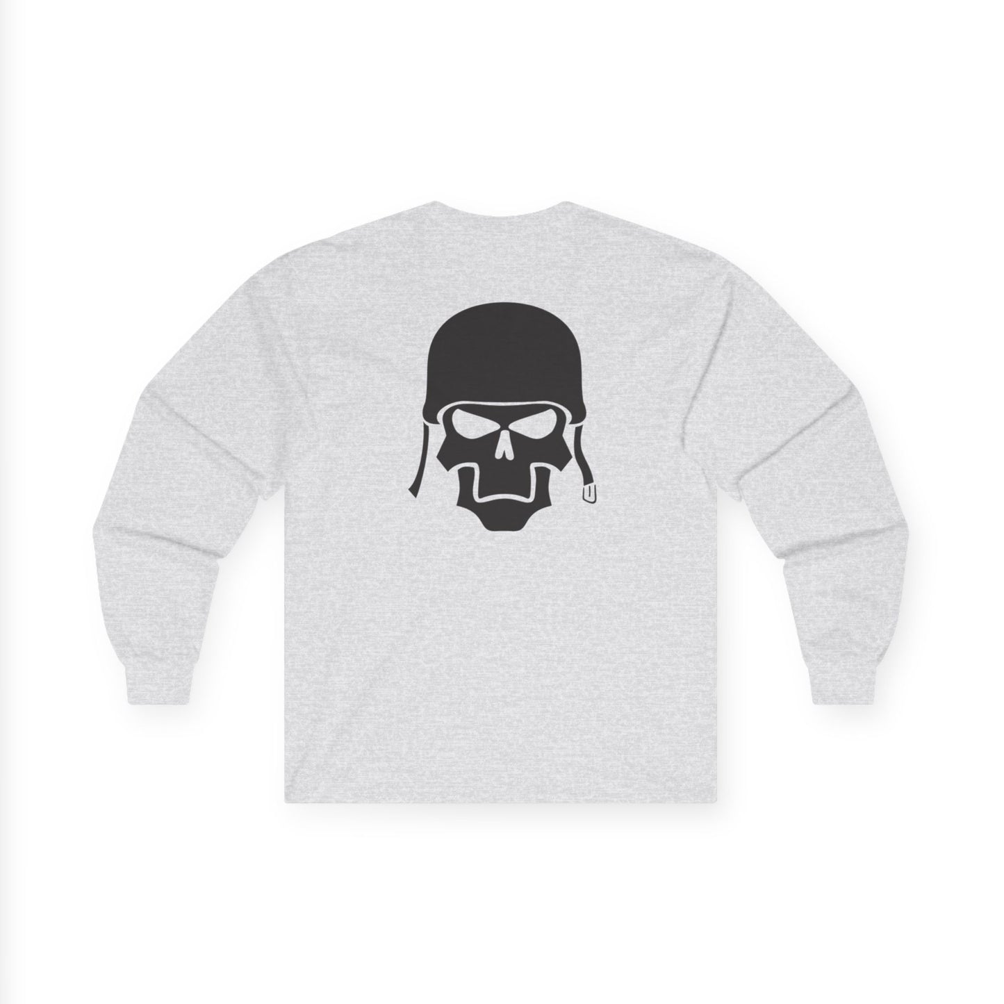 The Board Shack Skate General Long Sleeve Tee - Unisex Retro Skatewear with Skull Design