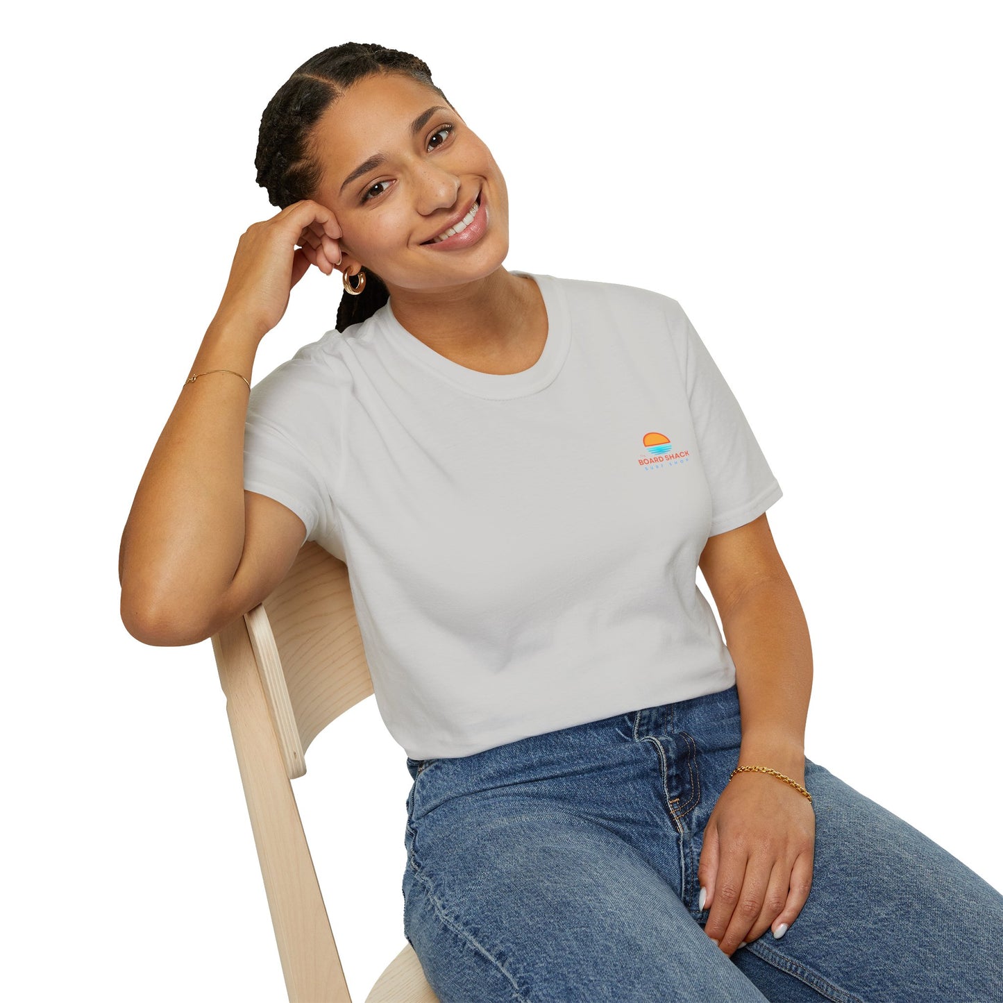 Great Lakes Surfing Paradise Unisex Softstyle T-Shirt - Relaxed Fit for Beach Lovers