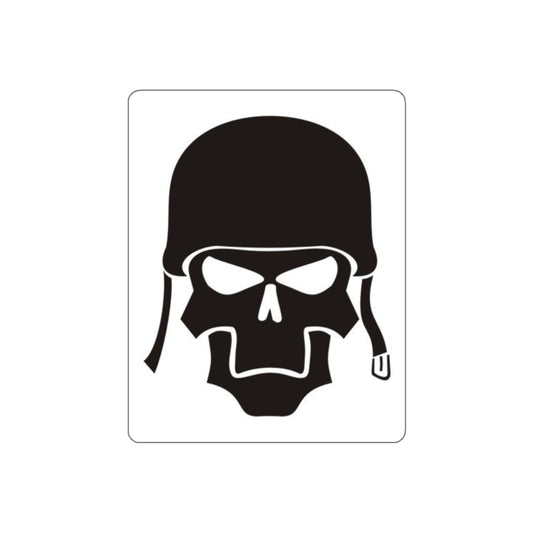 Bold Skull Die-Cut Stickers - Edgy Design for Laptop & Skateboard