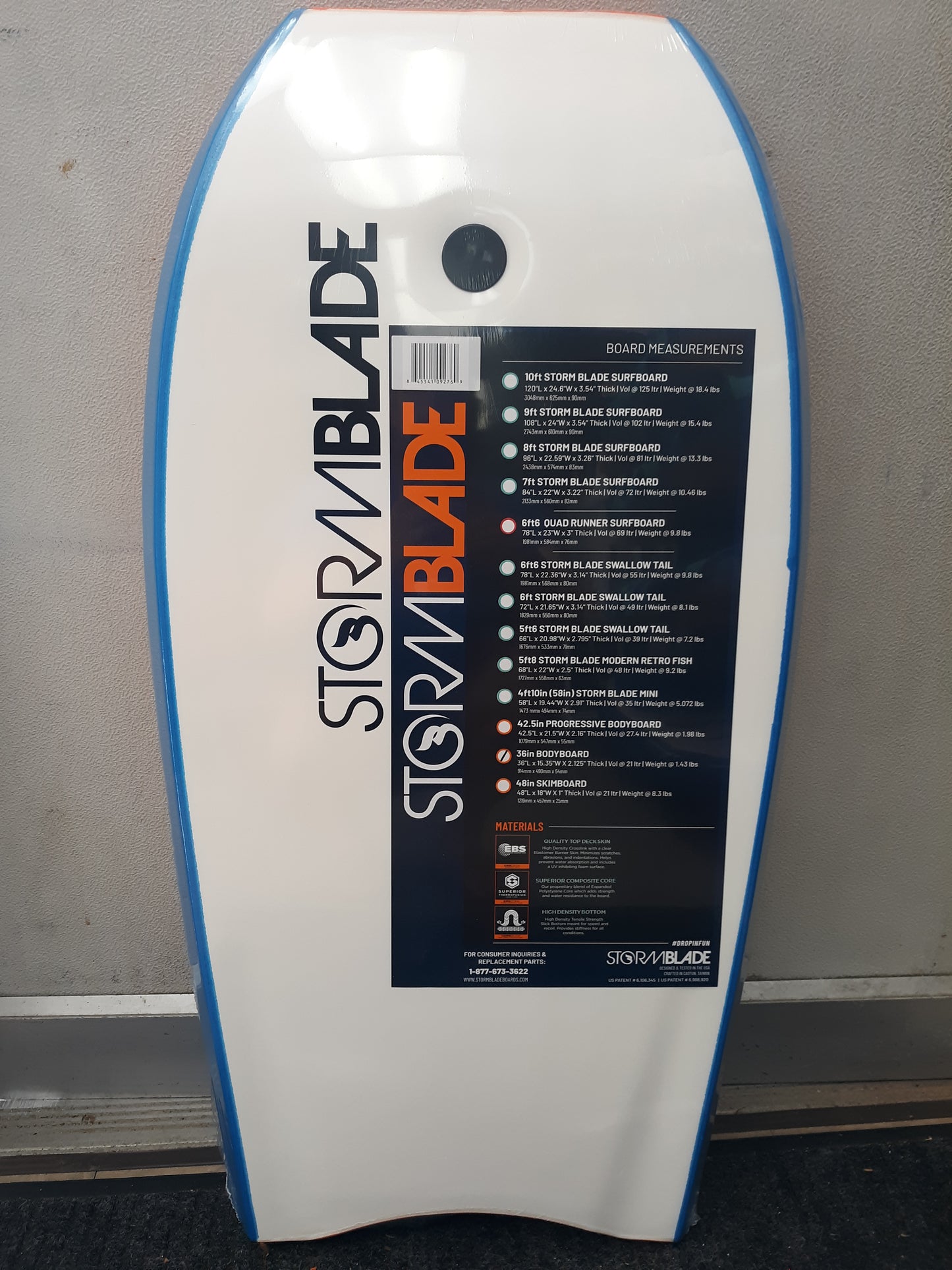 Storm Blade Youth Boogie Board