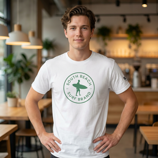 South Beach Surf Brand T-Shirt