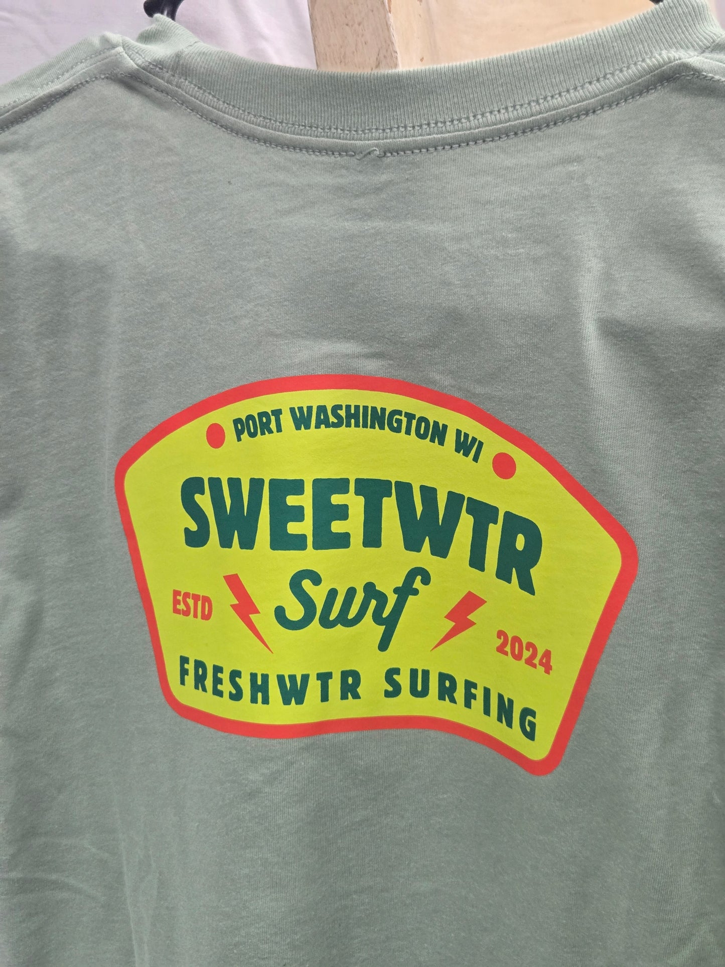 SweetWtr Surf Vintage Logo Tee