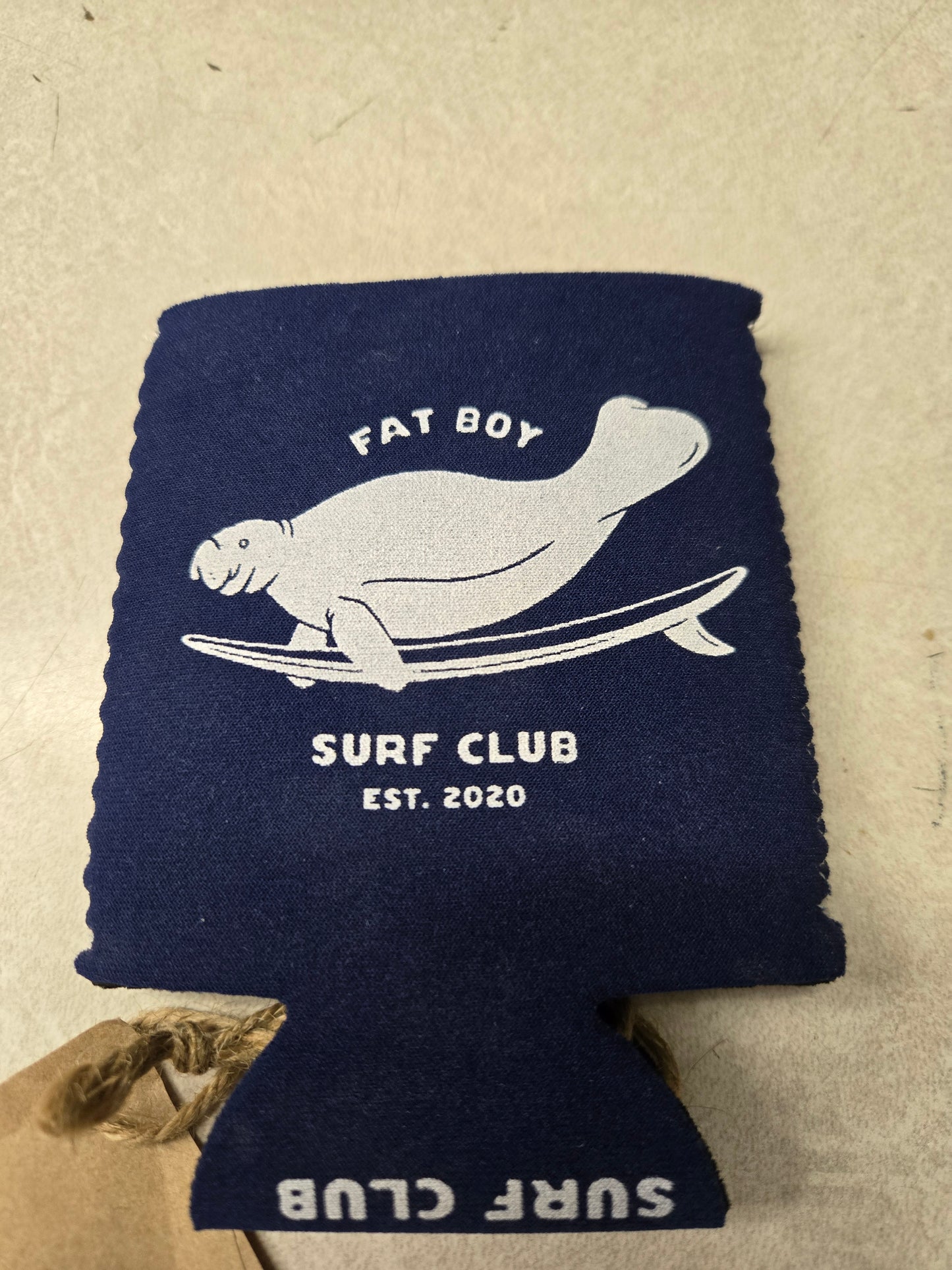 Fat Boy Surf Club Can Cooler